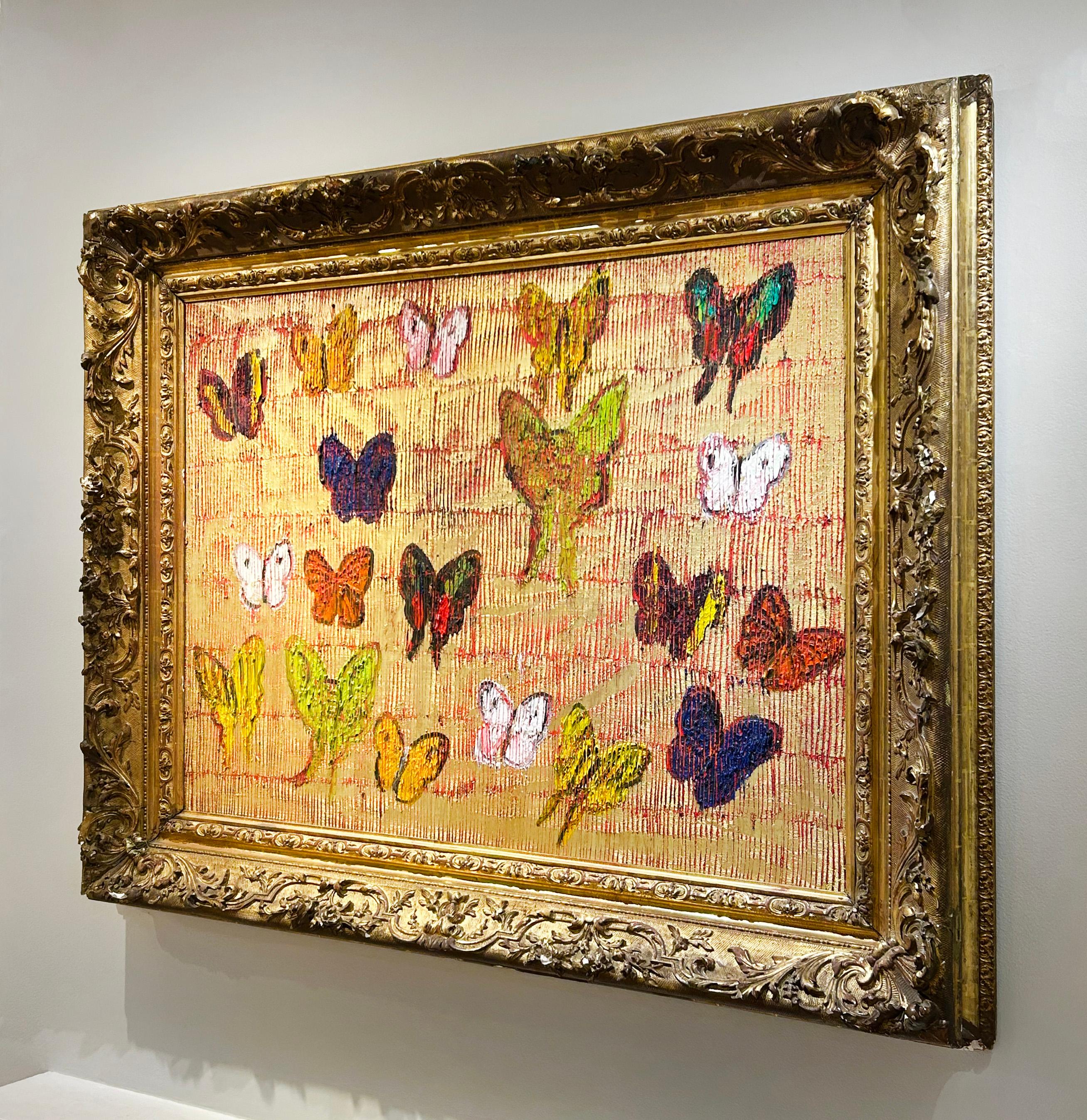 Hunt Slonem, Red Sea Weds, Butterflies For Sale 3