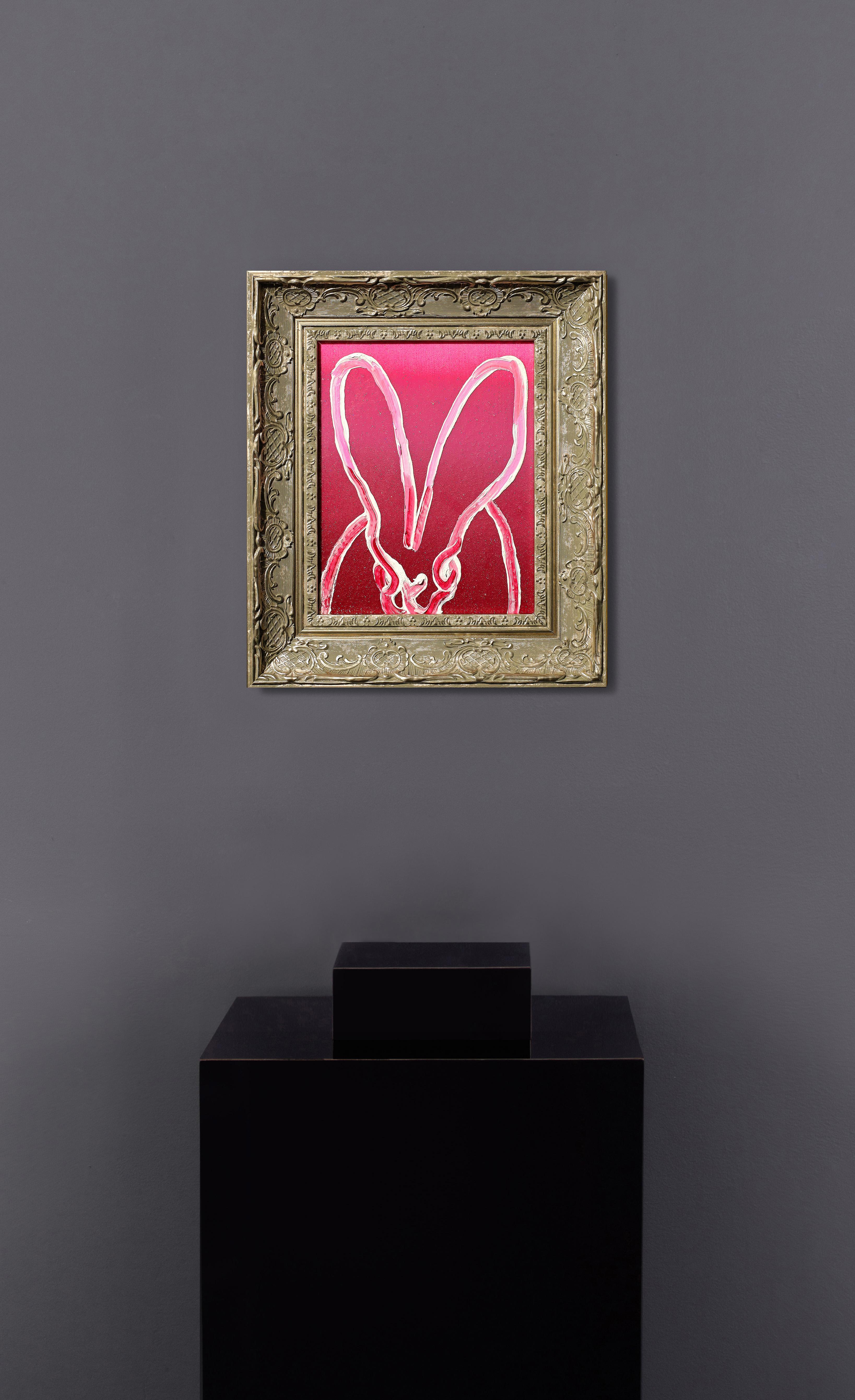 Pittura unica 'Ruby Tuesday - Painting di Hunt Slonem