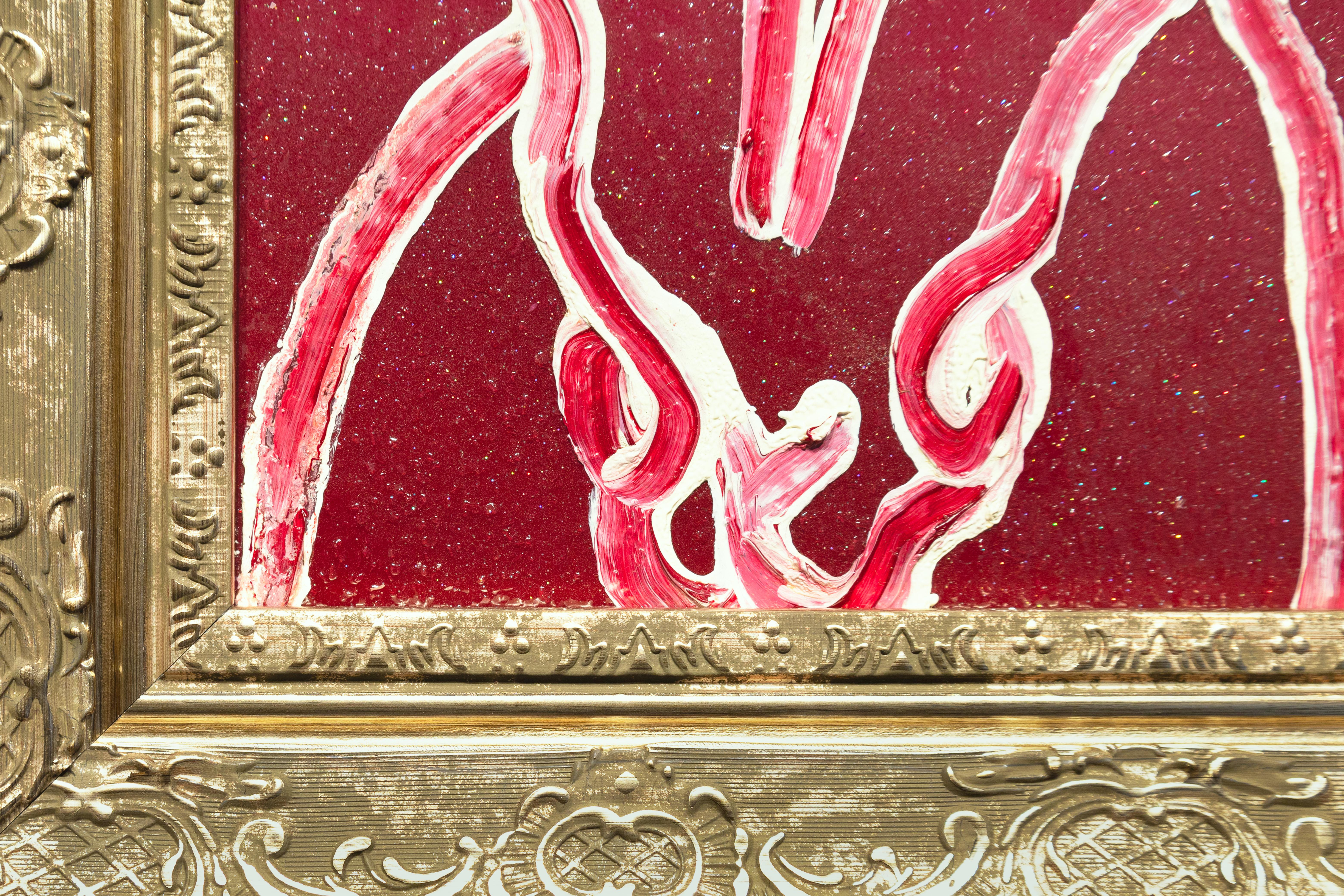 Pittura unica 'Ruby Tuesday - Painting Neoespressionismo di Hunt Slonem
