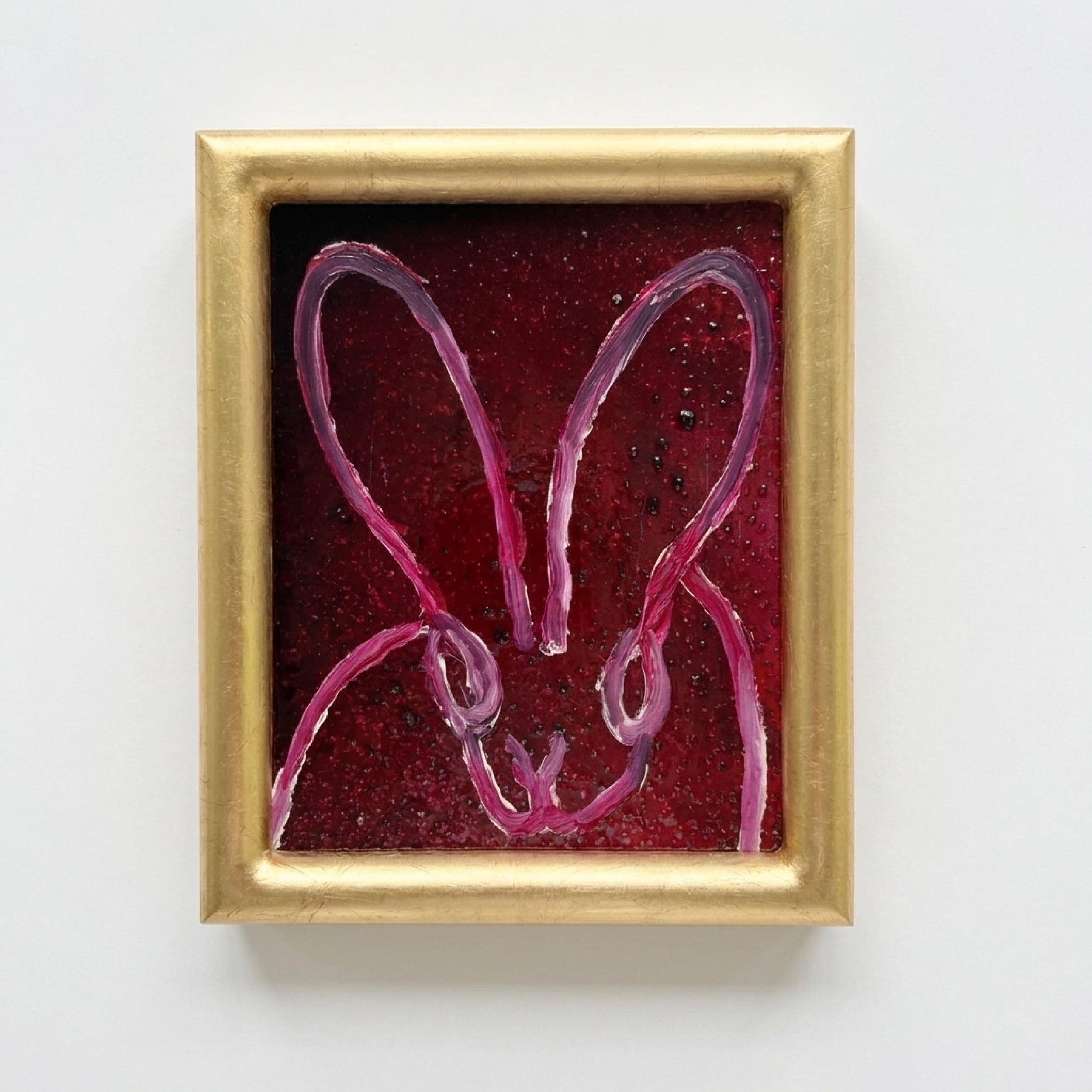 Rudy 2 Original Rabbit Painting, Oil on Wood Panel, Framed, 2026