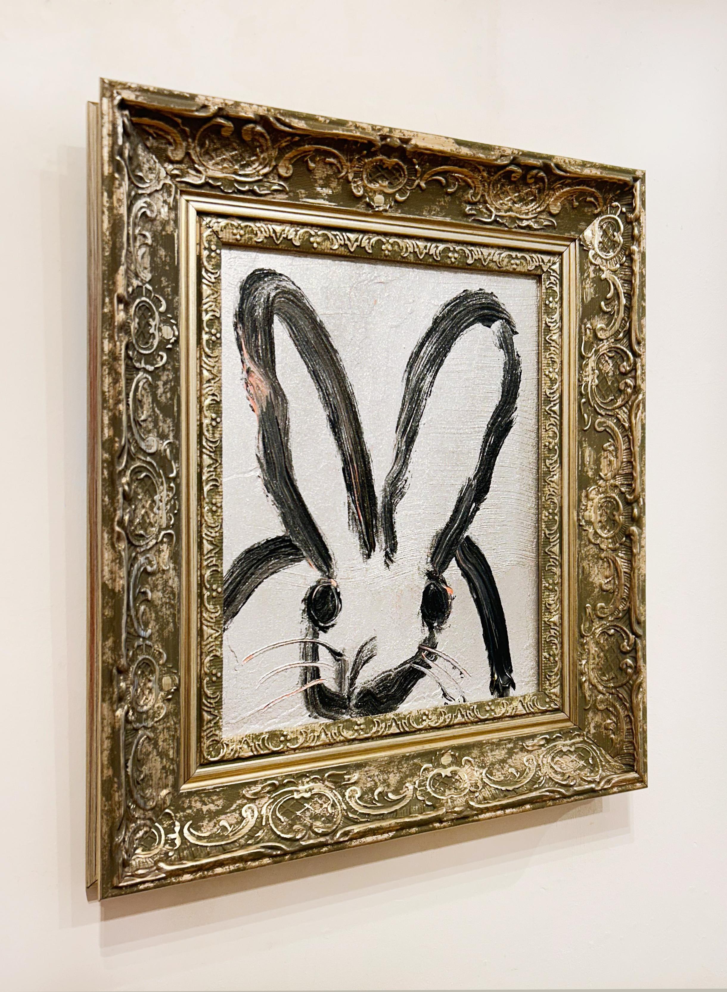Hunt Slonem, Silver Part 2, Bunny For Sale 2