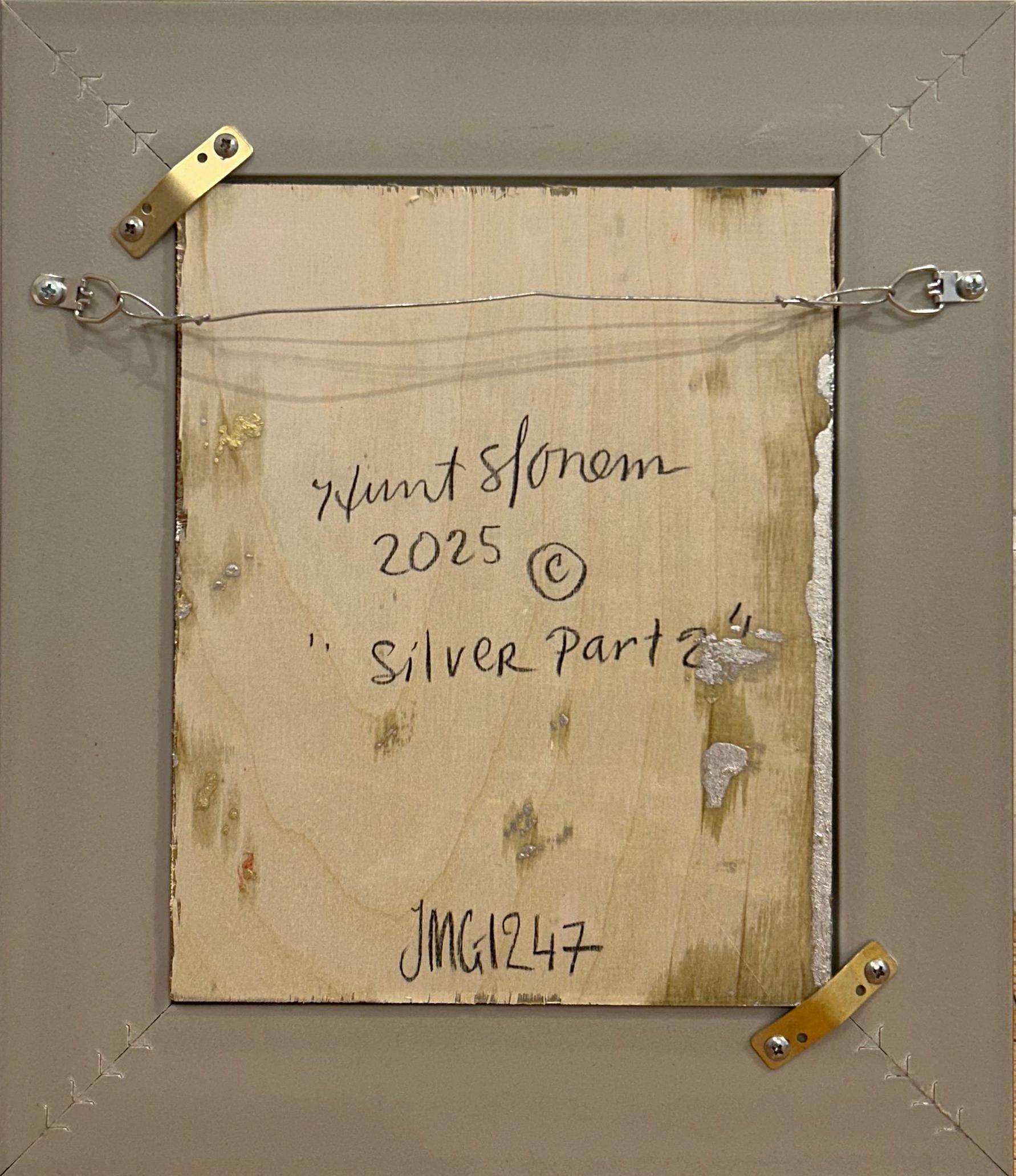Hunt Slonem, Silver Part 2, Bunny For Sale 4