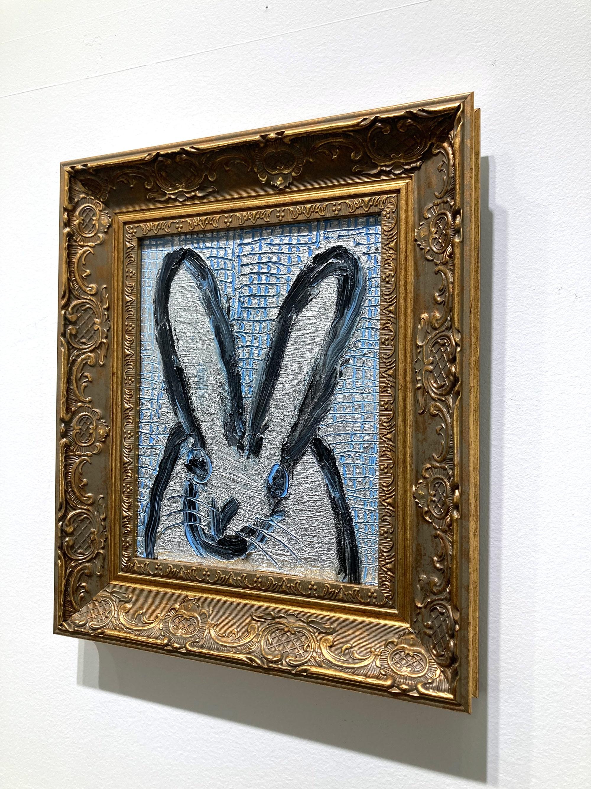 Peinture à l'huile encadrée 