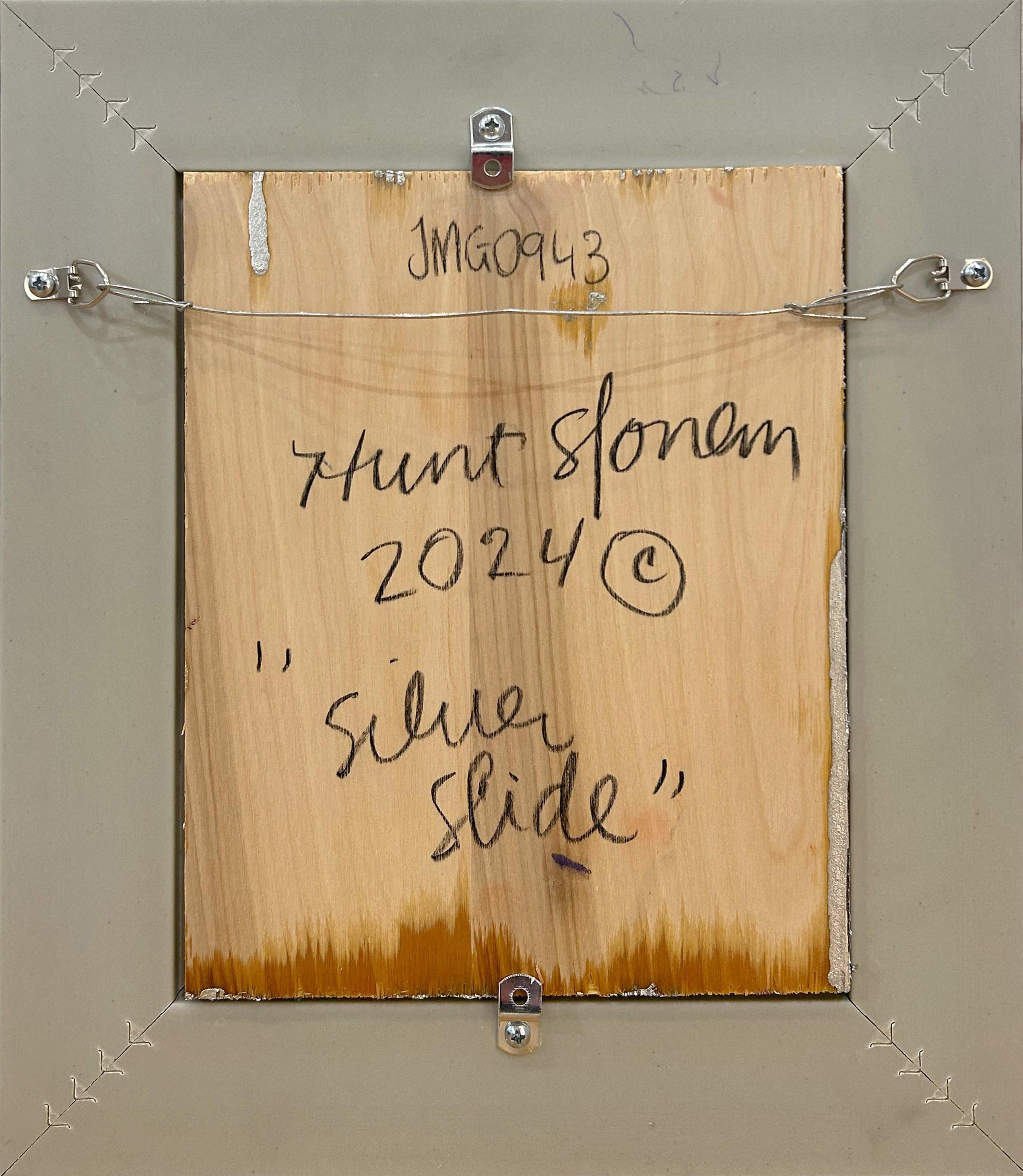 Hunt Slonem, Silver Slide, Bunny For Sale 4