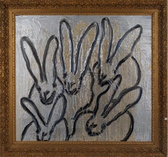 Silver with Gold Bunnies (Long Trip)