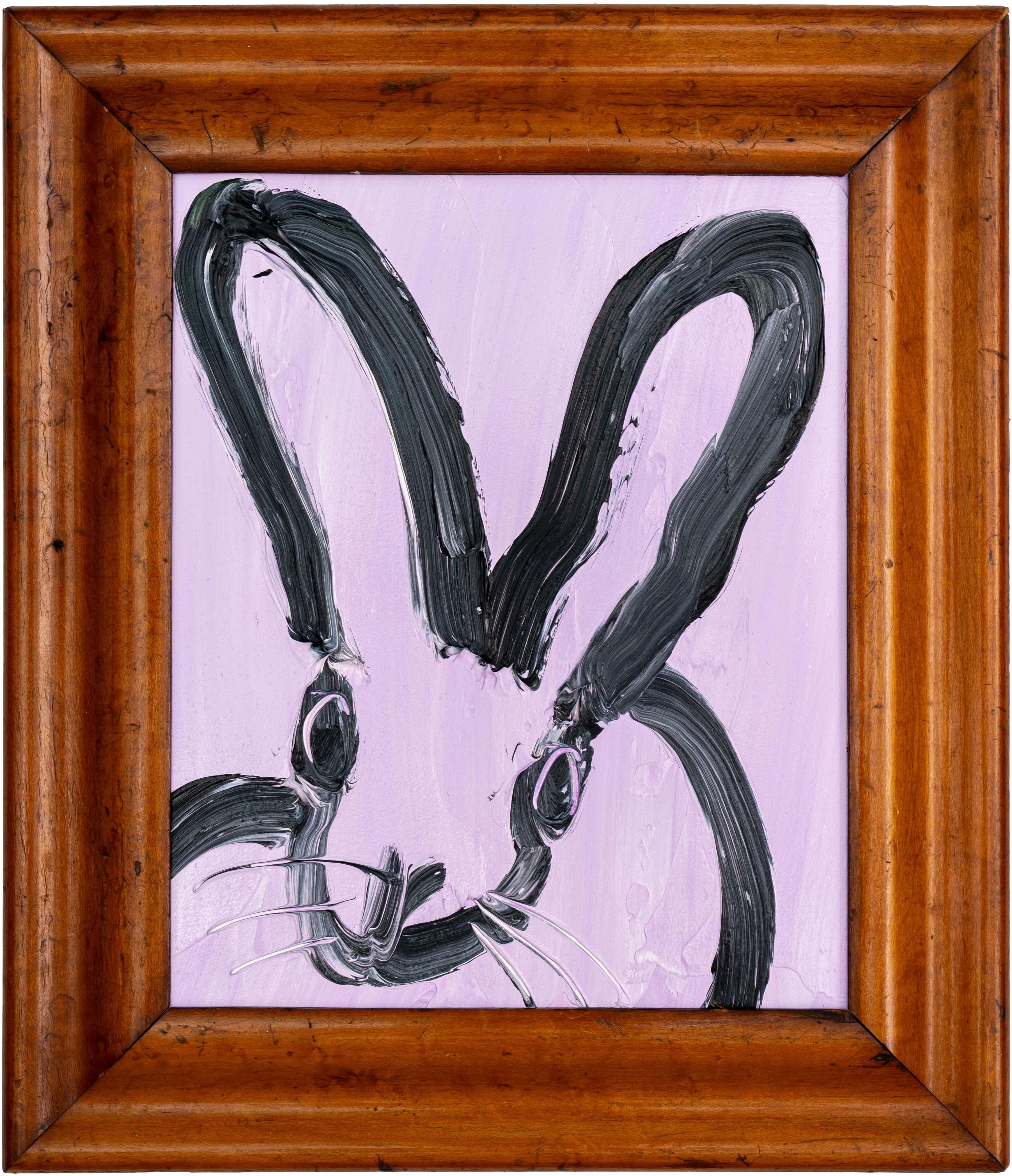 Artist:  Slonem, Hunt
Title:  Single
Series:  Bunnies
Date:  2024
Medium:  Oil on wood
Unframed Dimensions:  9.5" x 8"
Framed Dimensions:  13" x 11"
Signature:  Signed by Artist on Verso
Edition:  Unique