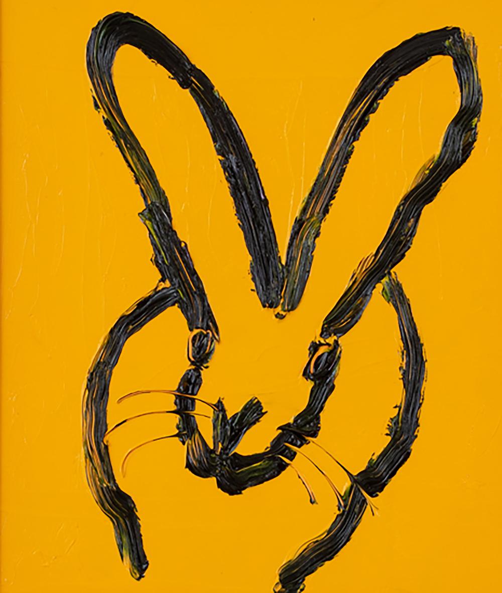 Single Yellow, EA01898 - Painting by Hunt Slonem