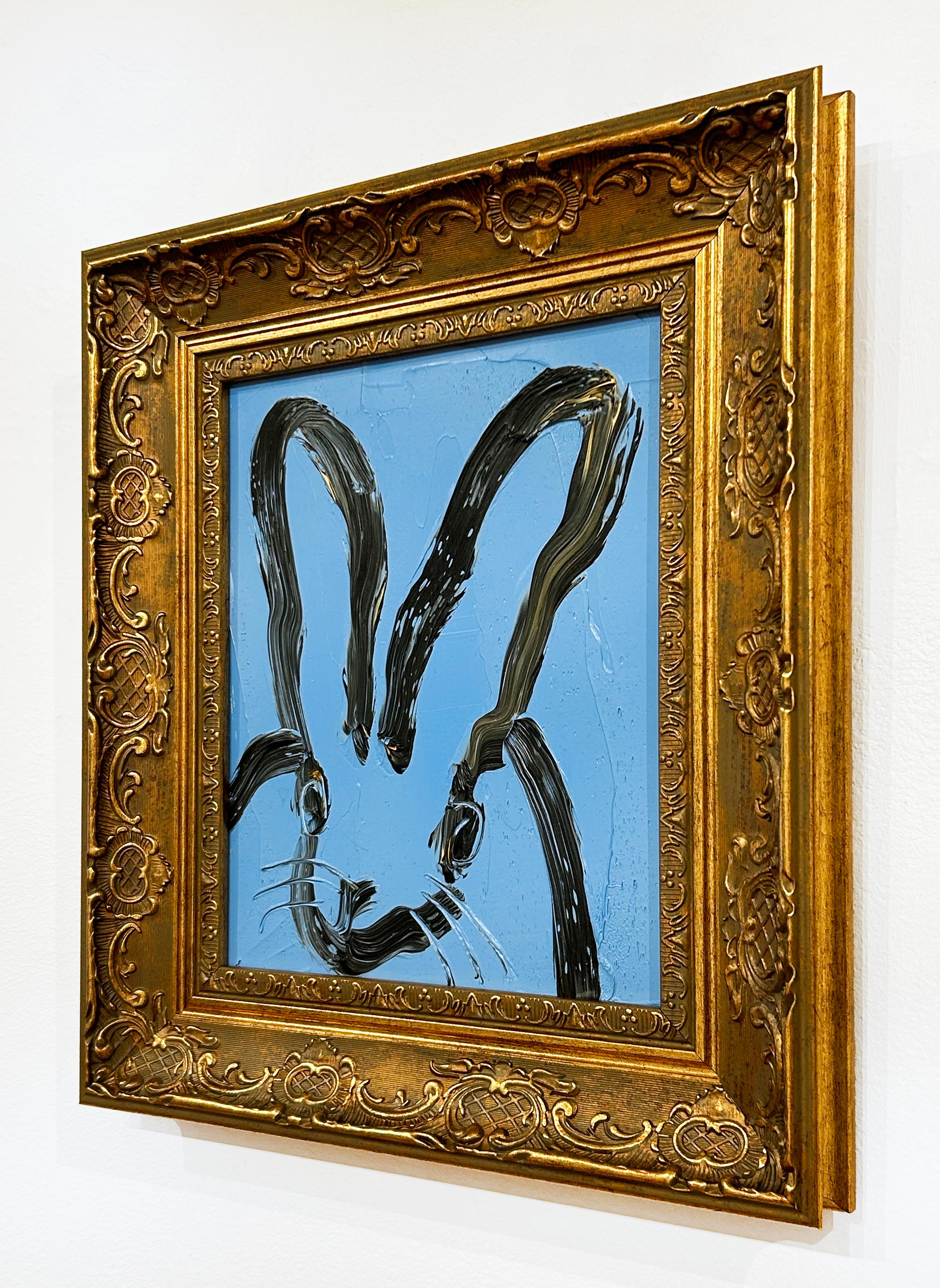 Sky - Brown Animal Painting by Hunt Slonem