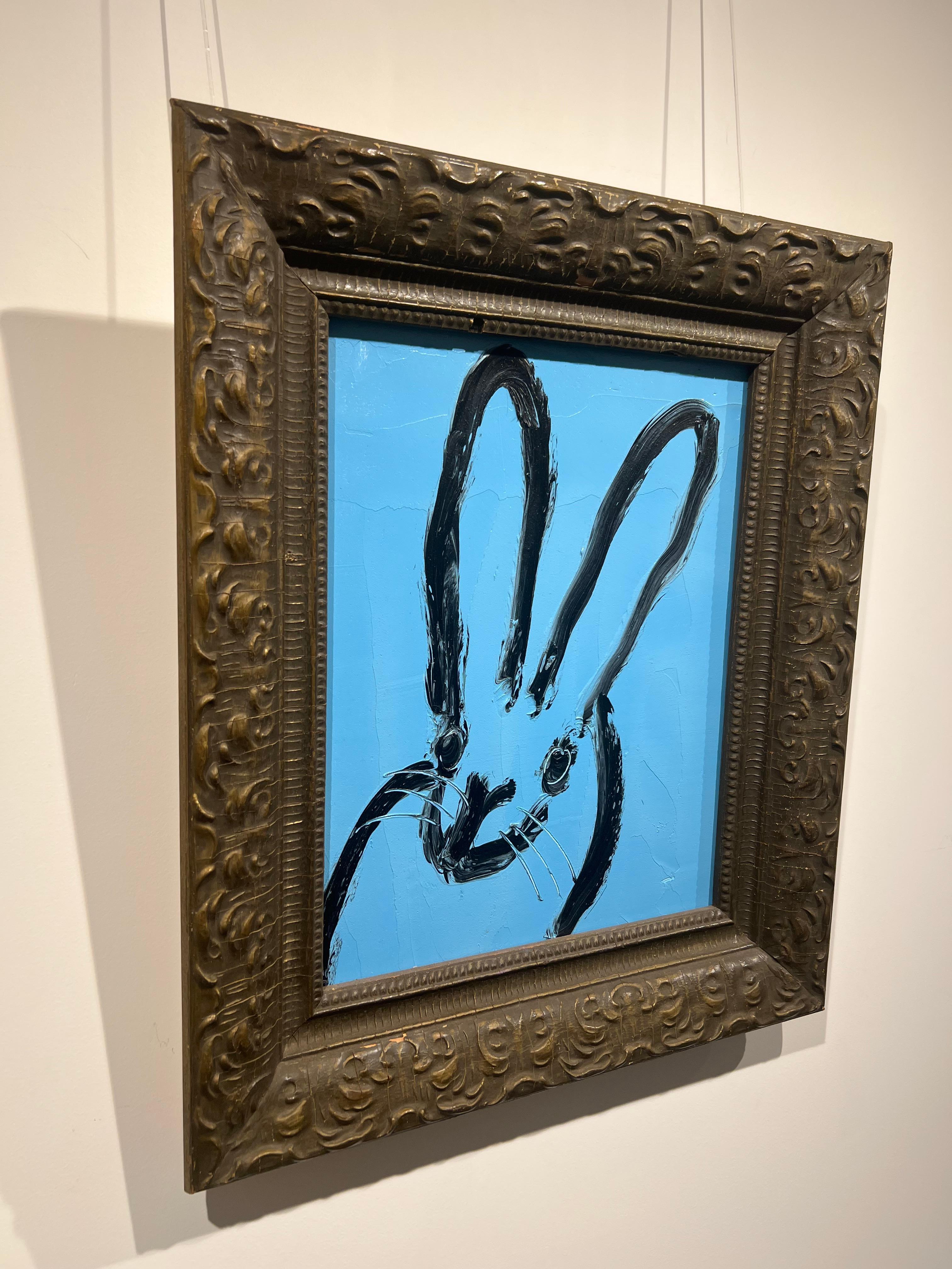 Skylite - Brown Animal Painting by Hunt Slonem