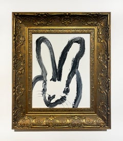 Hunt Slonem "Spettacolo di Neve" Coniglietto