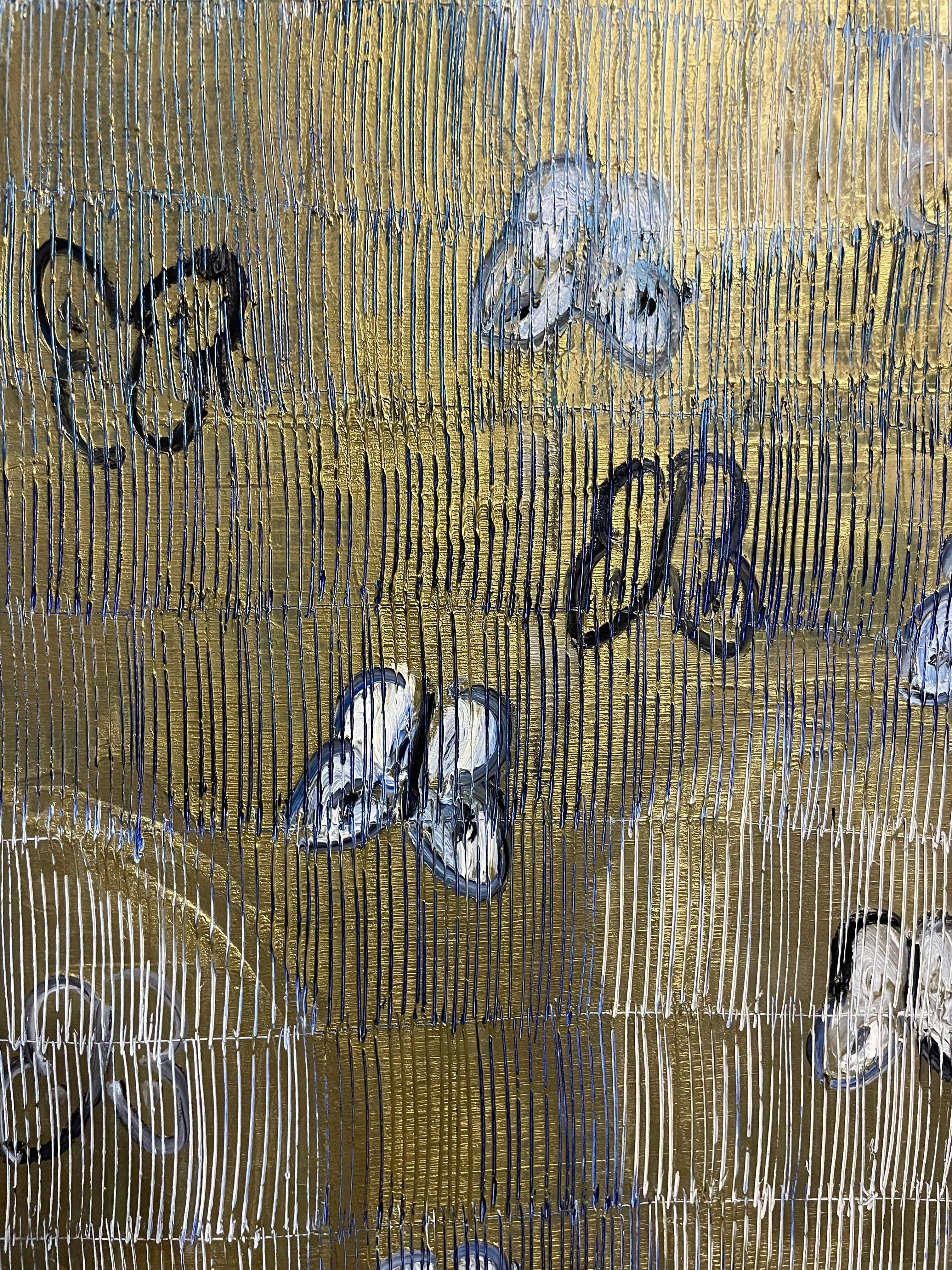 Sternenhafte Nacht (Zeitgenössisch), Painting, von Hunt Slonem