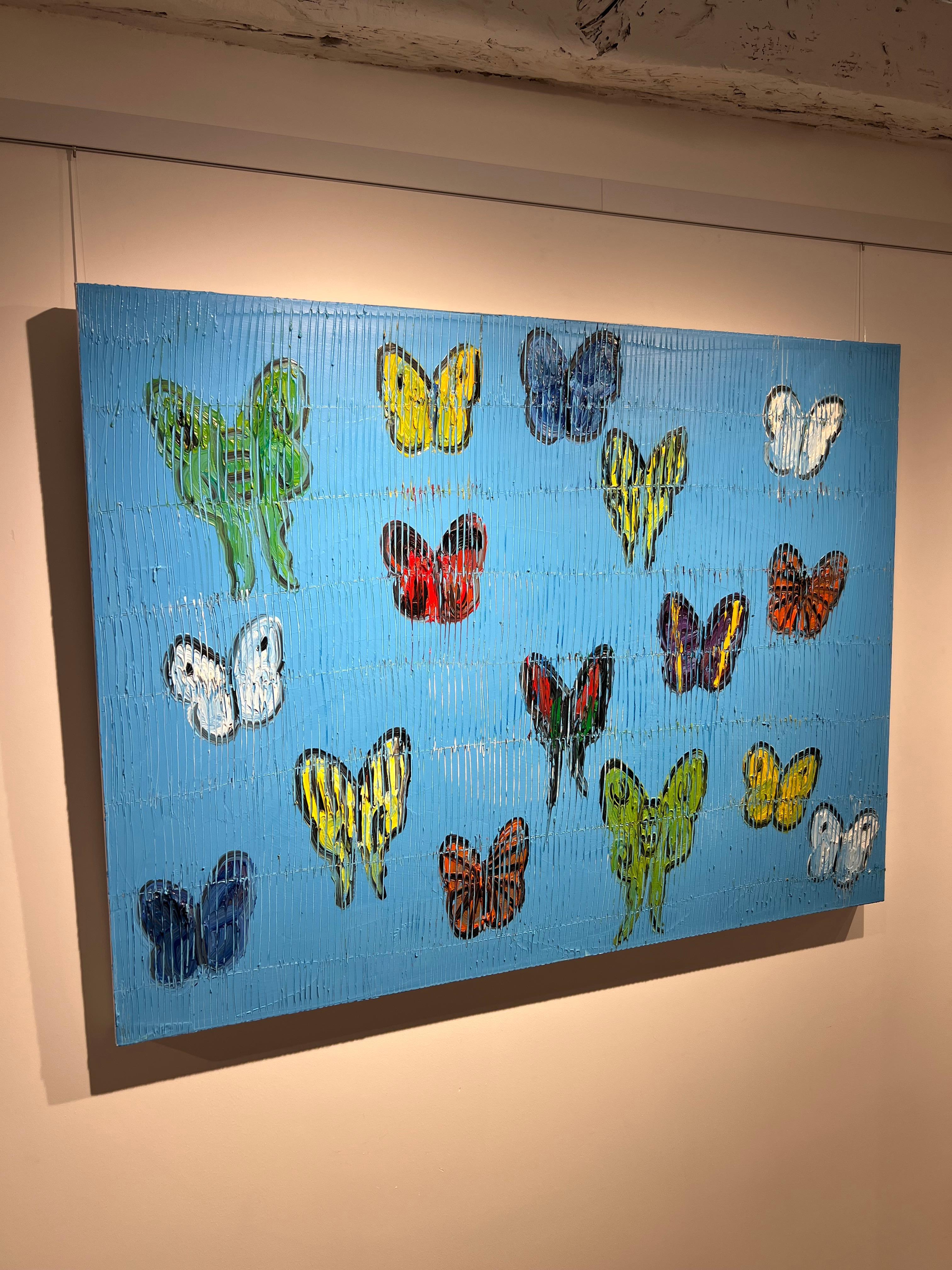Steepletop - Postmoderne Painting par Hunt Slonem