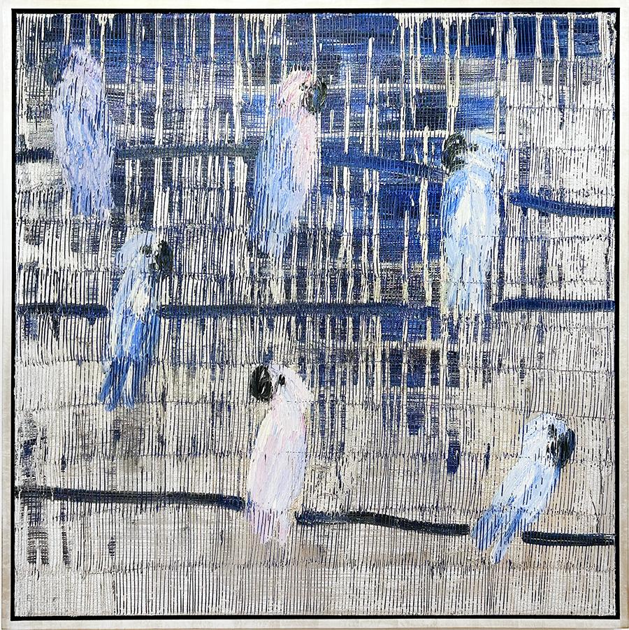 Storm Tegusigalpa - Painting by Hunt Slonem