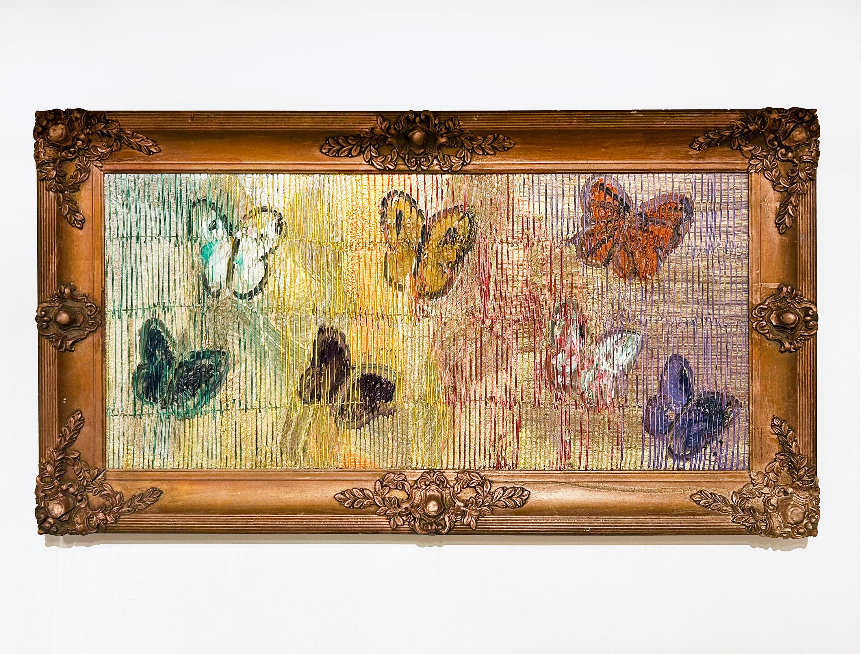 Stream - Contemporary Painting by Hunt Slonem