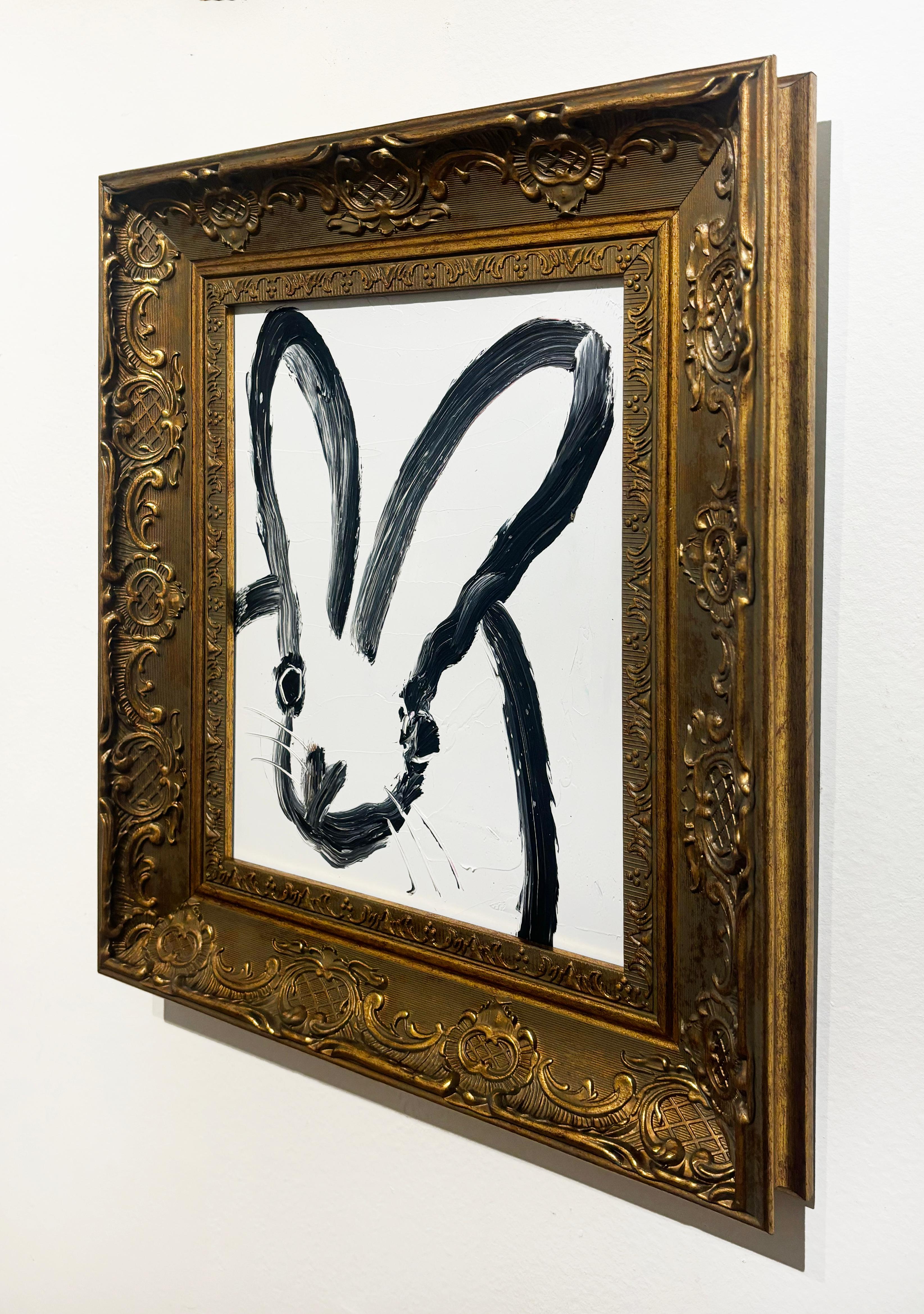 Subtle Nature - Brown Animal Painting by Hunt Slonem