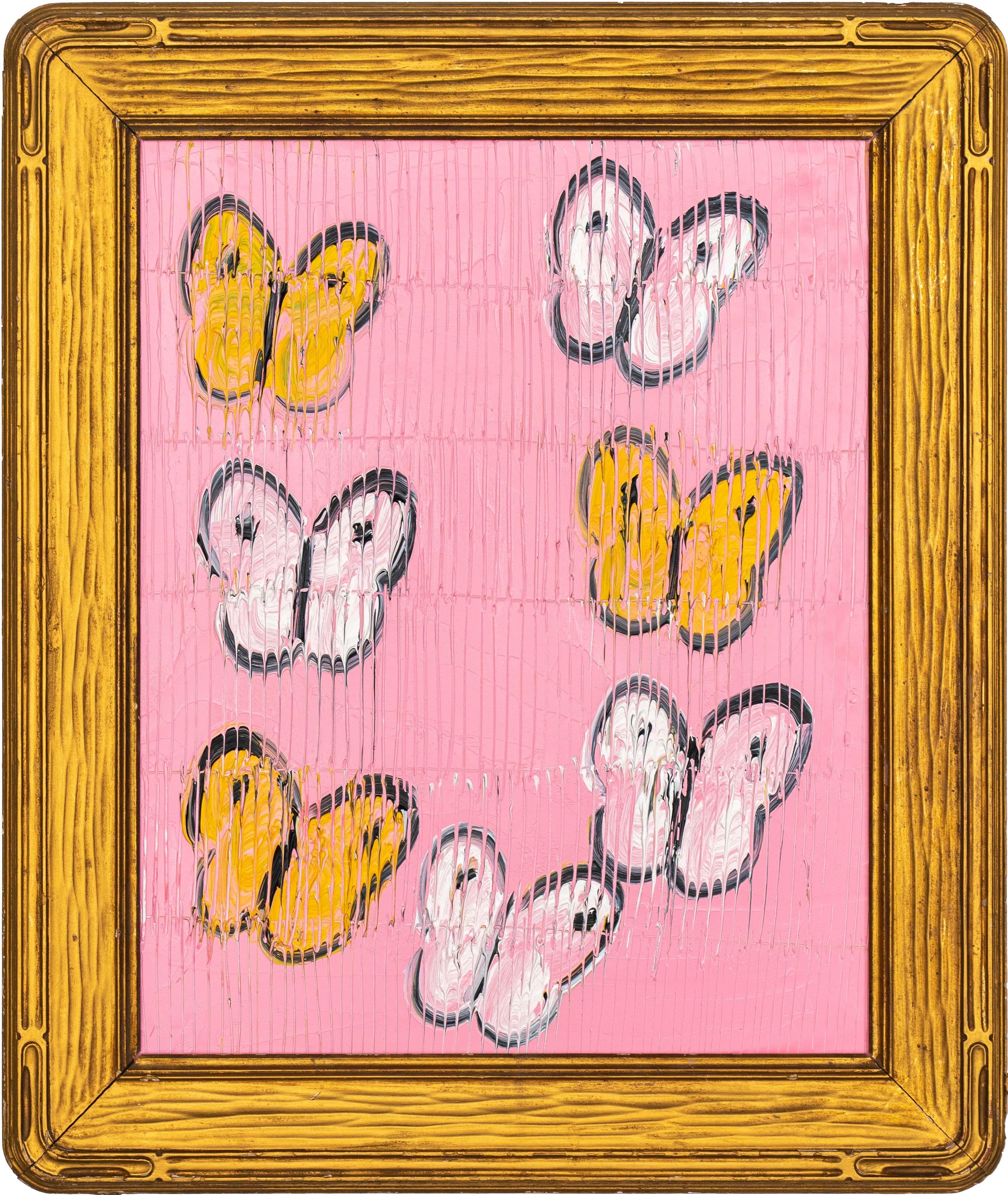 Artist:  Slonem, Hunt
Title:  Sulphurs & Cabbage Patch Butterflies
Date:  2025
Medium:  Oil on wood
Unframed Dimensions:  20" x 16"
Framed Dimensions:  25.5" x 21.5"
Signature:  Signed by Artist on Verso
Edition:  Unique

Hunt Slonem is a veteran to