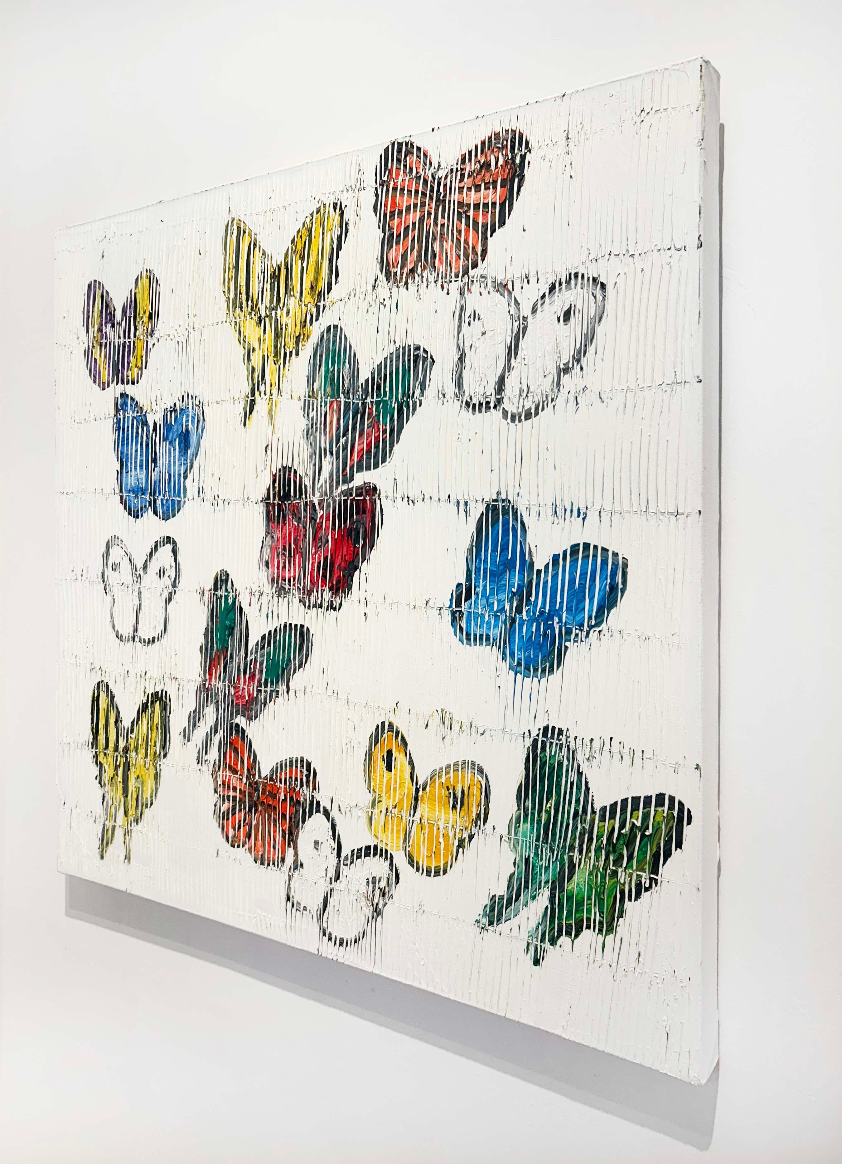 Cola de golondrina - Painting Contemporáneo de Hunt Slonem