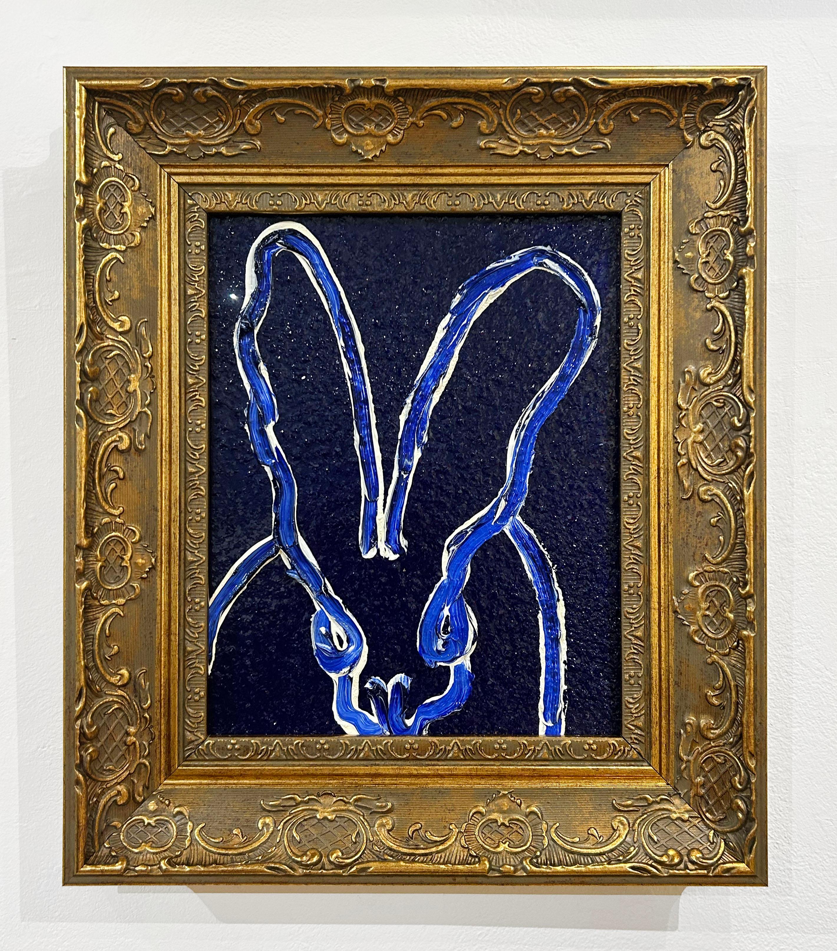 Tanzania Blue - Painting by Hunt Slonem