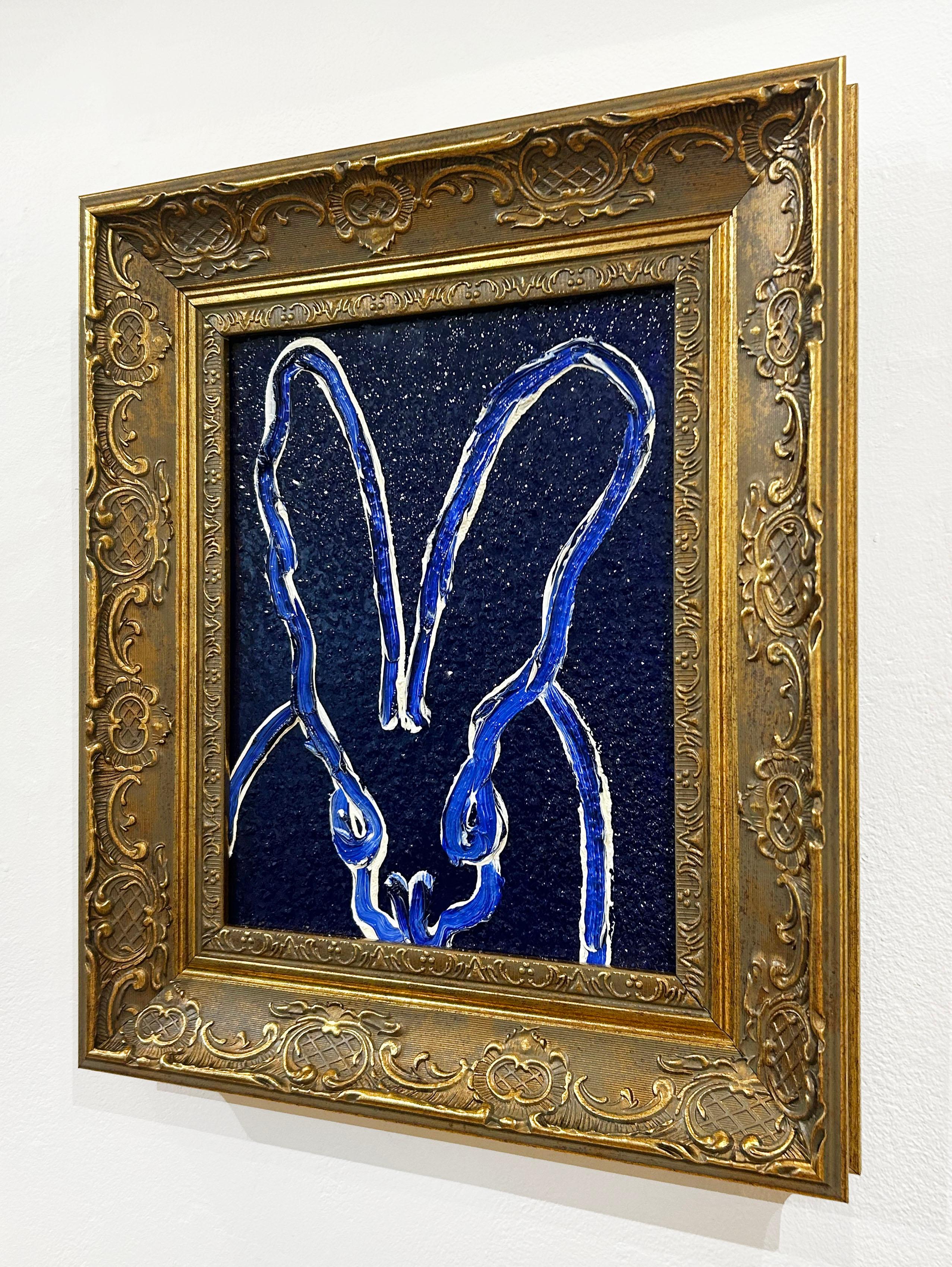 Tanzania Blue - Contemporary Painting by Hunt Slonem
