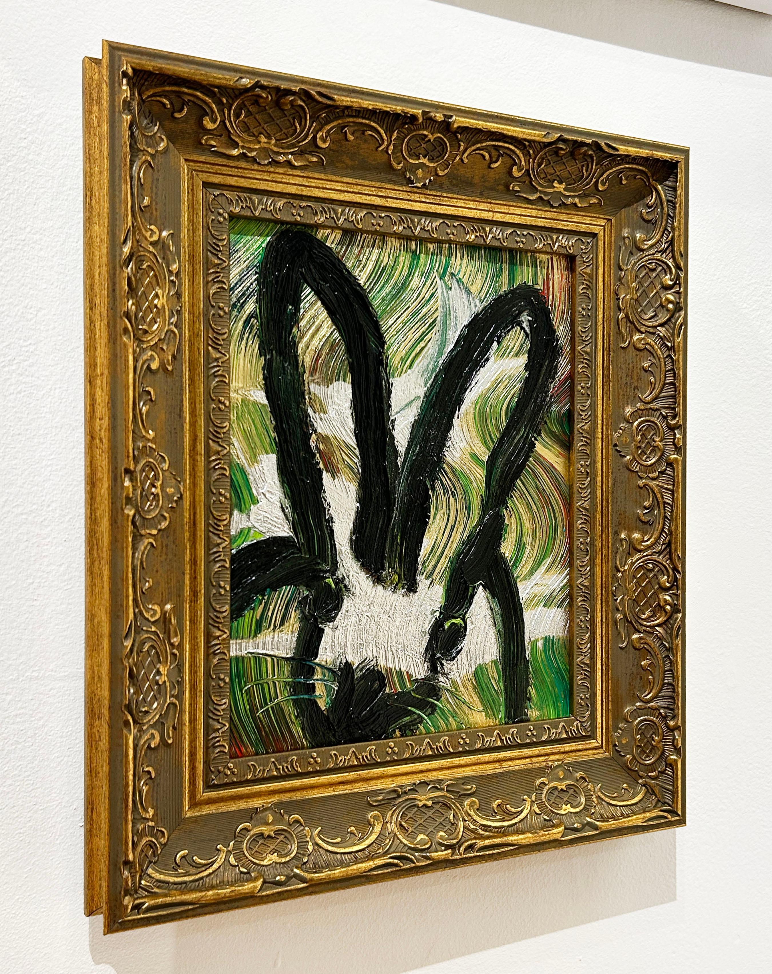 Artist:  Slonem, Hunt
Title: Totem Star
Date:  2024
Medium:  Oil on Wood
Unframed Dimensions:  10
