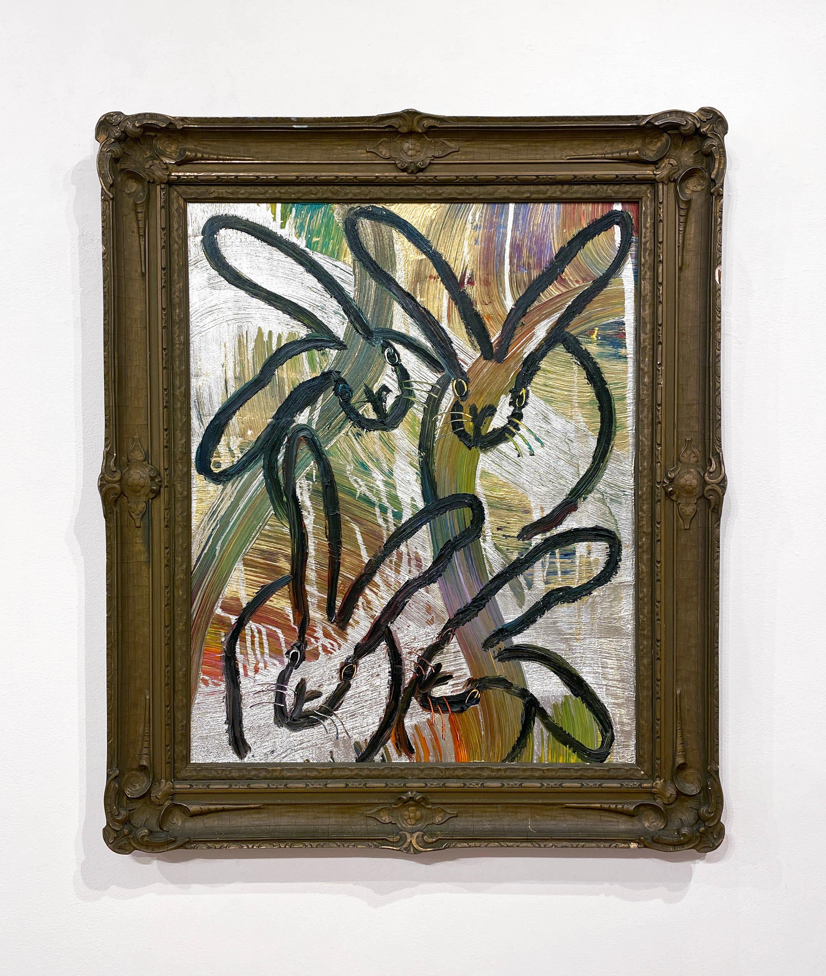 Totem Tribute - Painting by Hunt Slonem