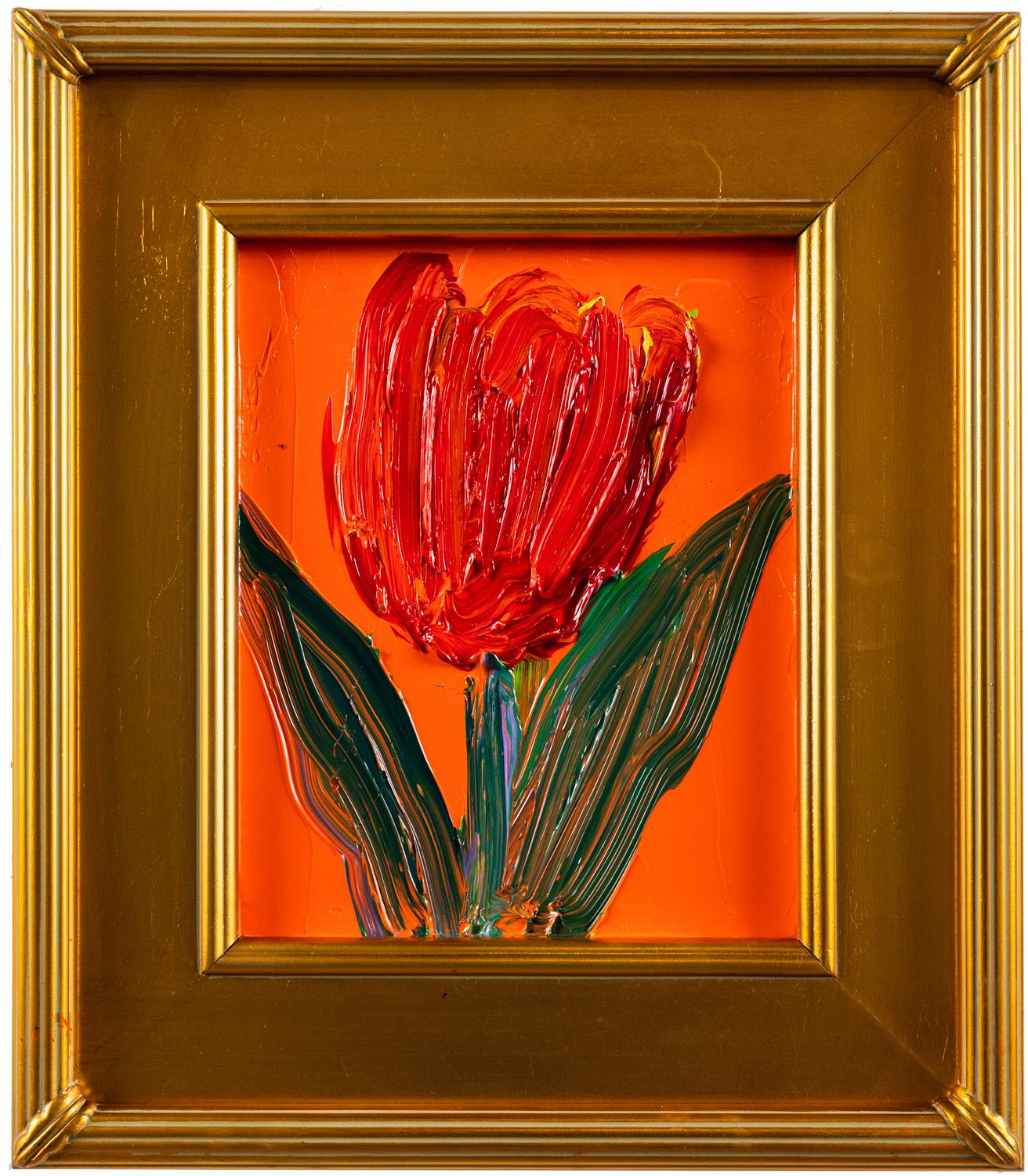 Hunt Slonem Still-Life Painting - Tulip