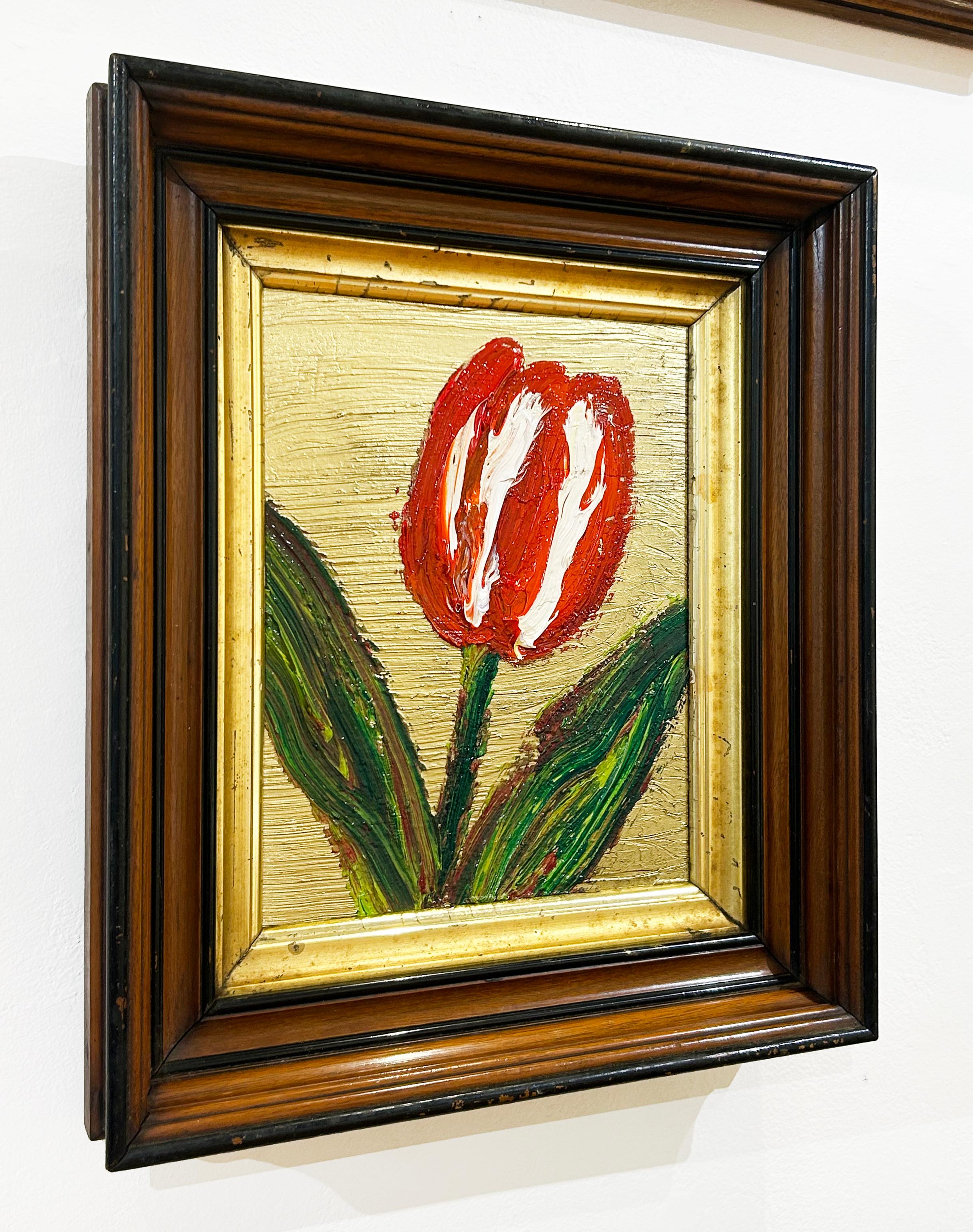 Künstler:  Slonem, Hunt
Titel:  Tulpenweiße Streifen
Datum:  2024
Medium:  Öl auf Holz
Ungerahmt Abmessungen:  10