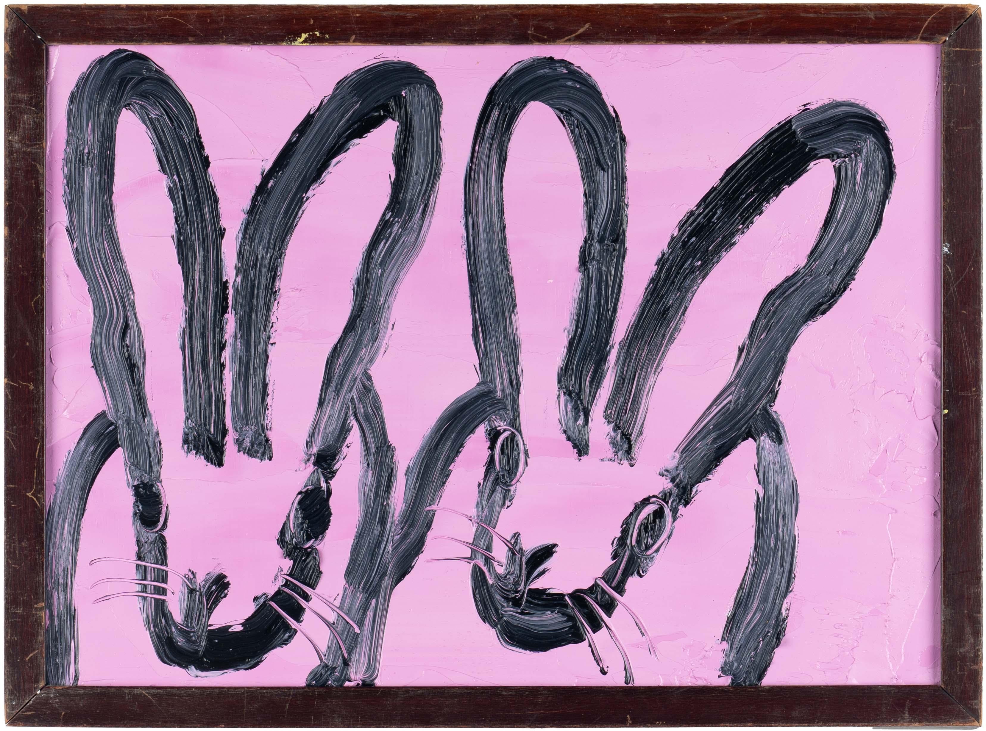 Zwei Tim – Painting von Hunt Slonem