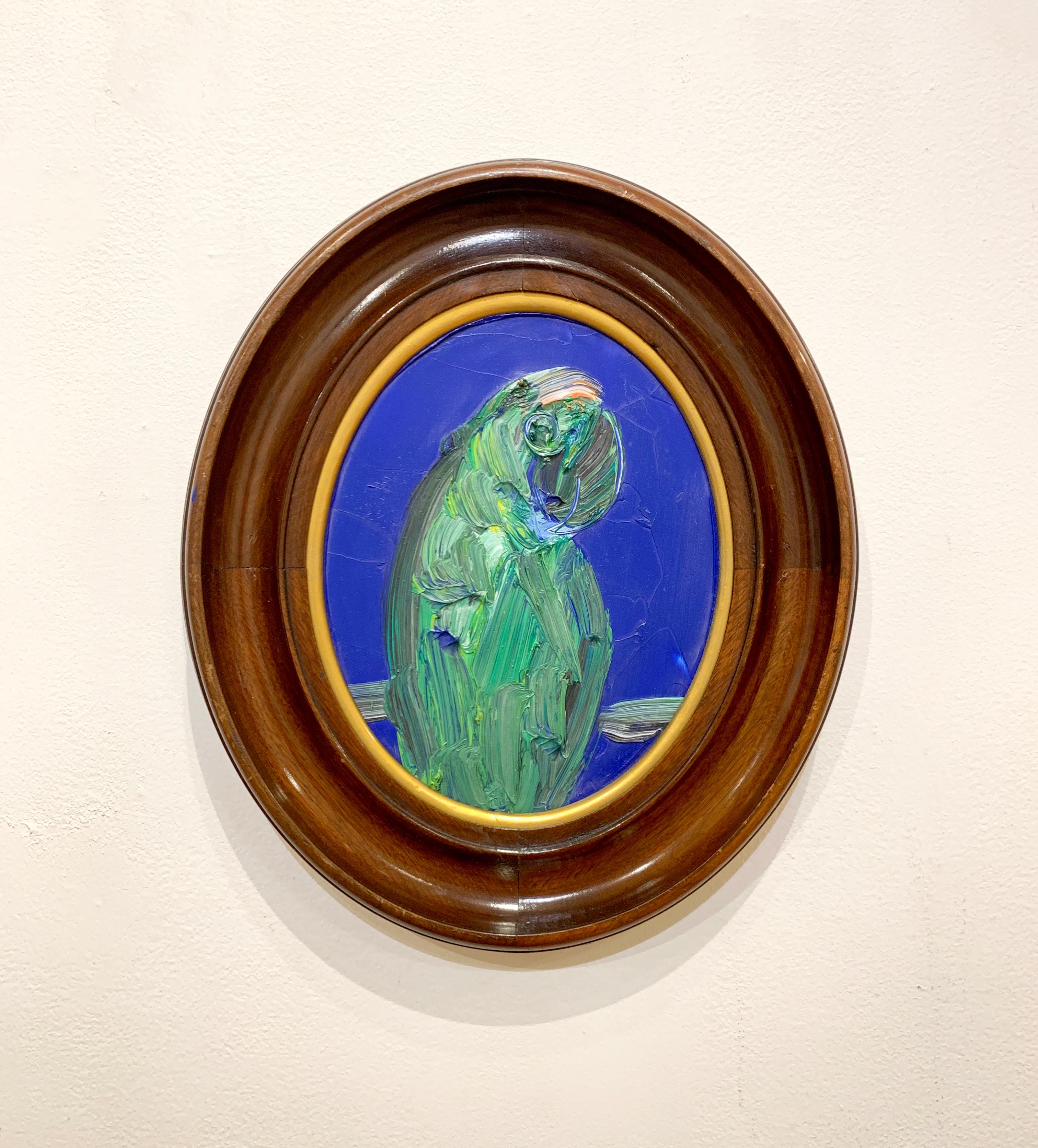 Untitled (Bird) - Contemporary Painting by Hunt Slonem