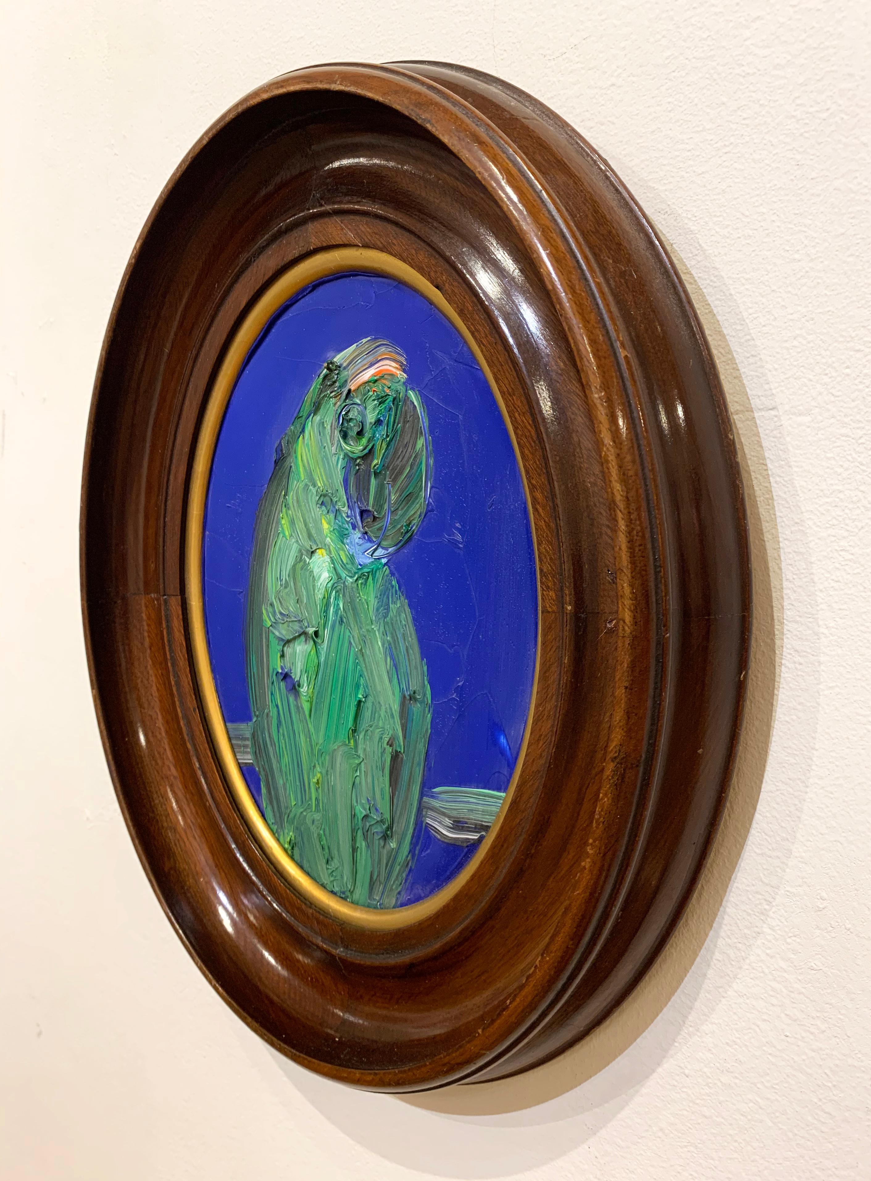 Artist:  Slonem, Hunt
Title:  Untitled (Bird)
Date:  2017
Medium:  Oil on panel
Unframed Dimensions:  10 x 8