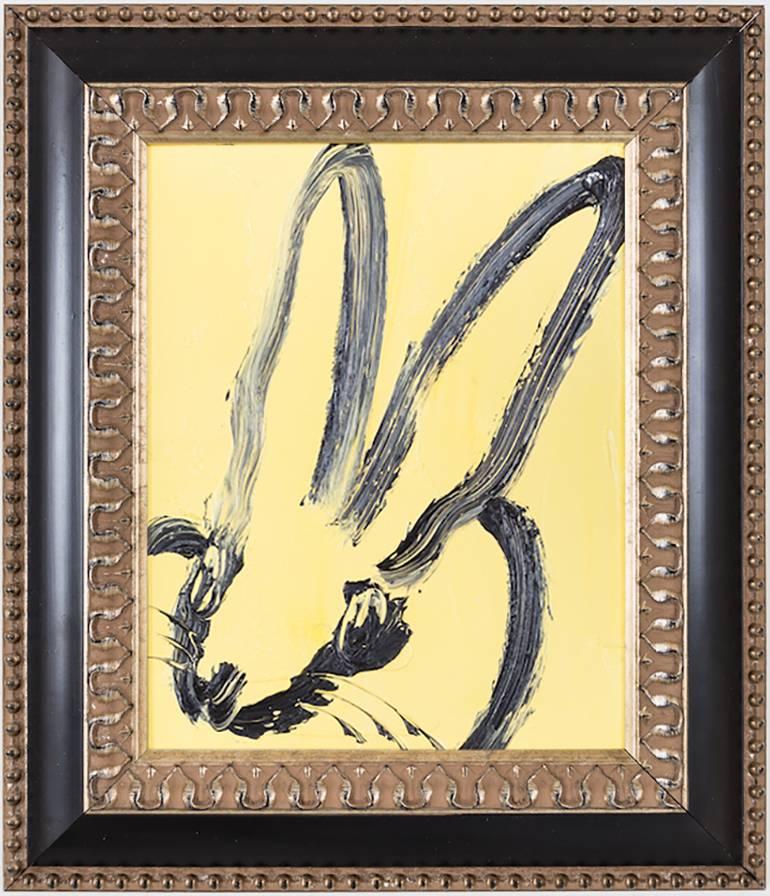 Hunt Slonem Animal Painting - Untitled Bunny 