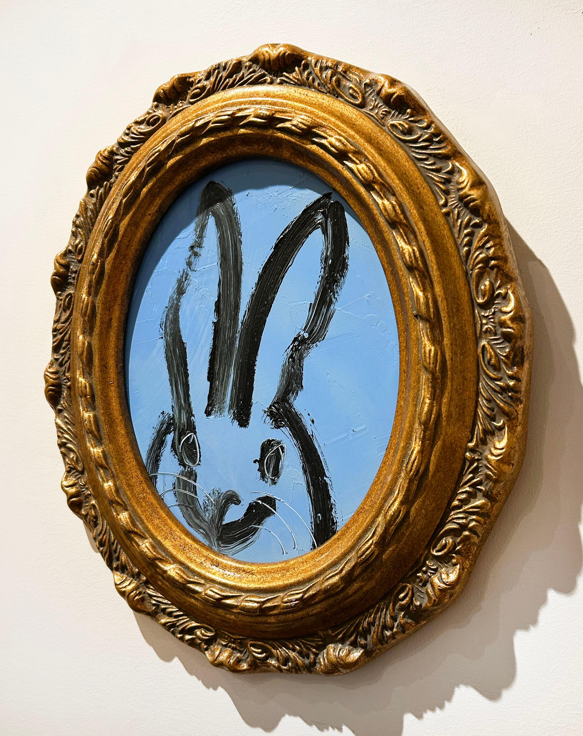 Untitled (Bunny) - Painting by Hunt Slonem