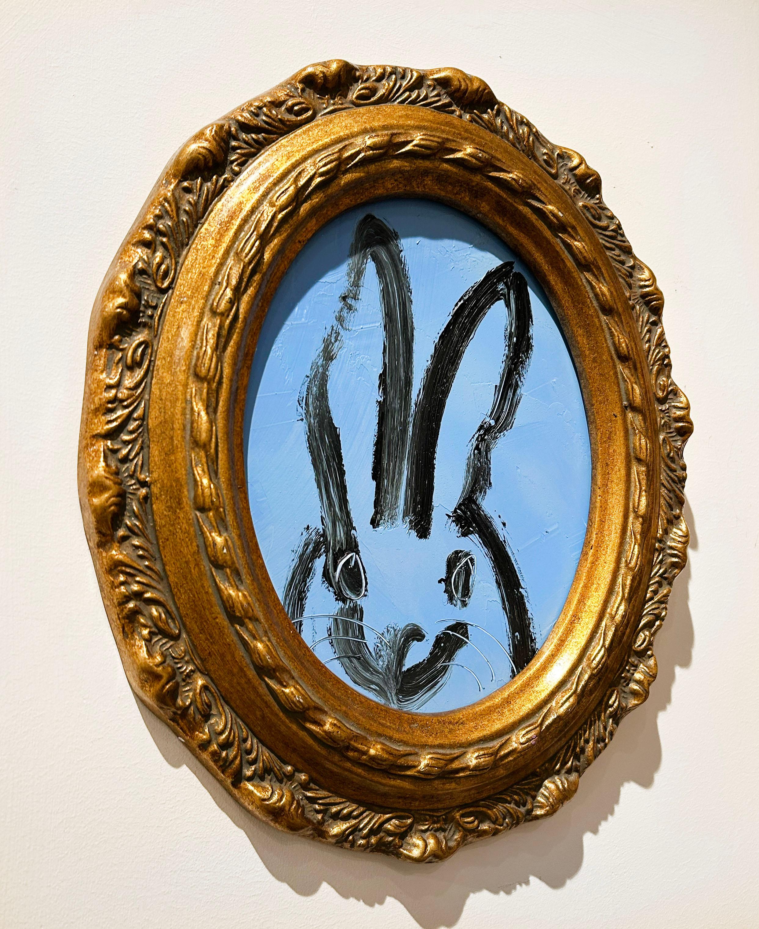 Untitled (Bunny) - Contemporary Painting by Hunt Slonem