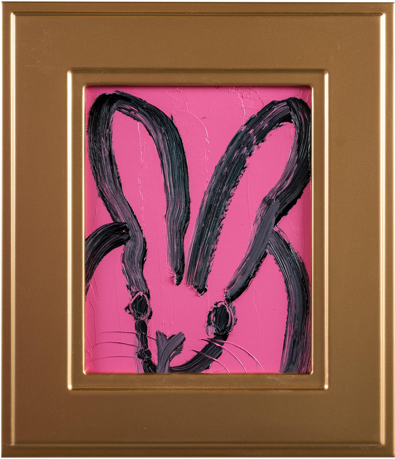 Hunt Slonem Animal Painting - Untitled (bunny)
