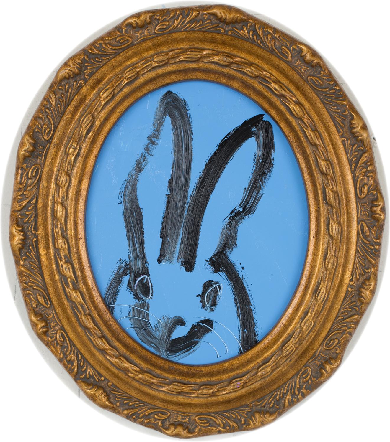 Hunt Slonem Animal Painting - Untitled (Bunny)
