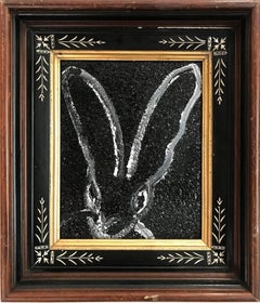 Untitled (Bunny on Black Diamond Dust)