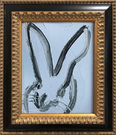 Untitled (Bunny on Blue Lavender)