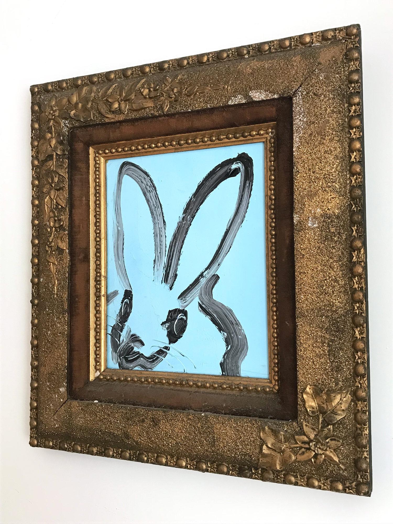 Untitled (Bunny on Cadet Blue) 1