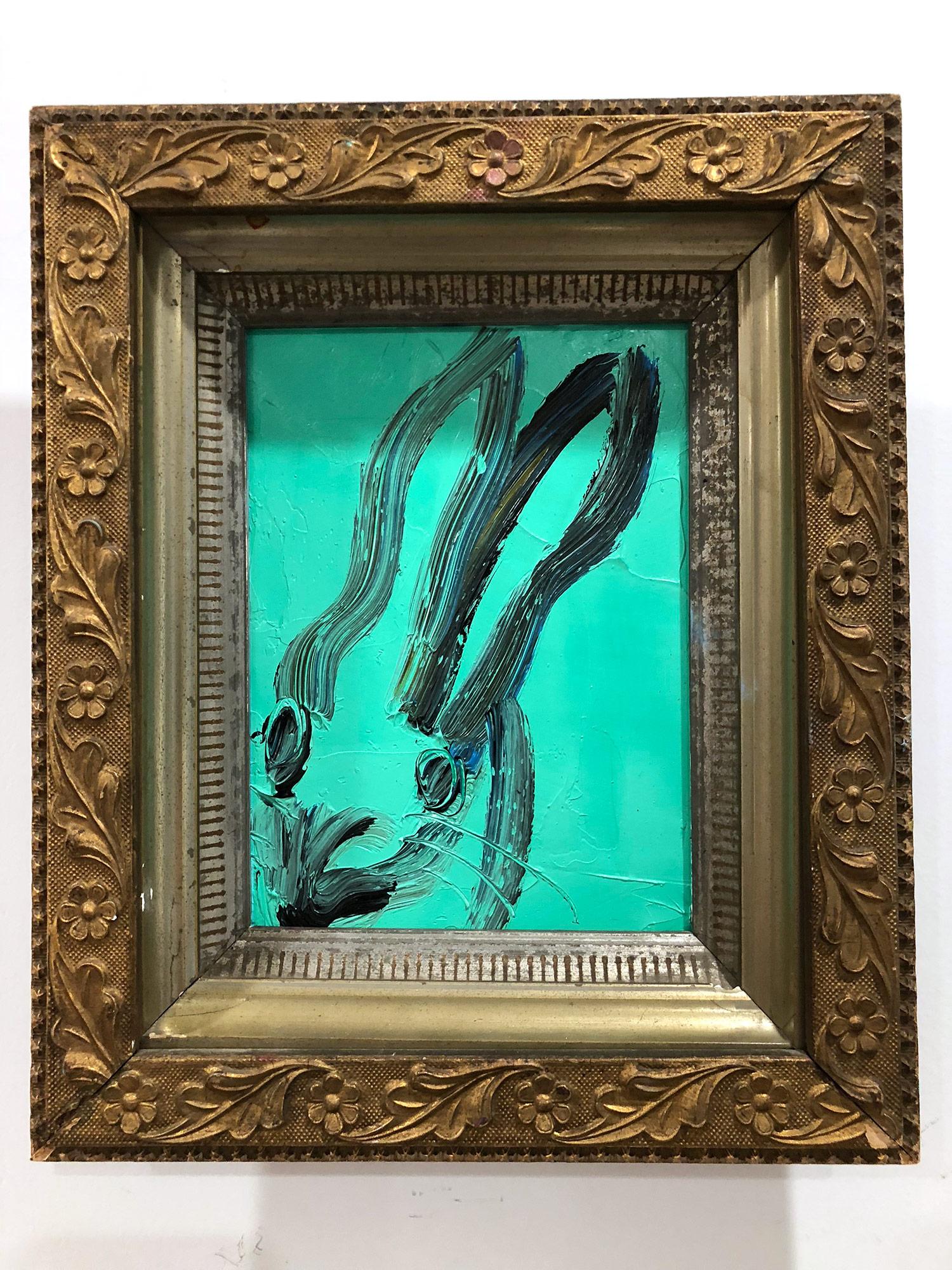 Untitled (Bunny on Cadet Turquoise) 6