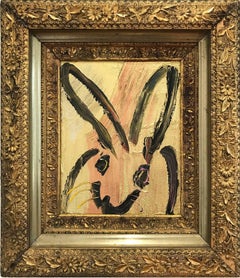 Untitled (Bunny on Gold)