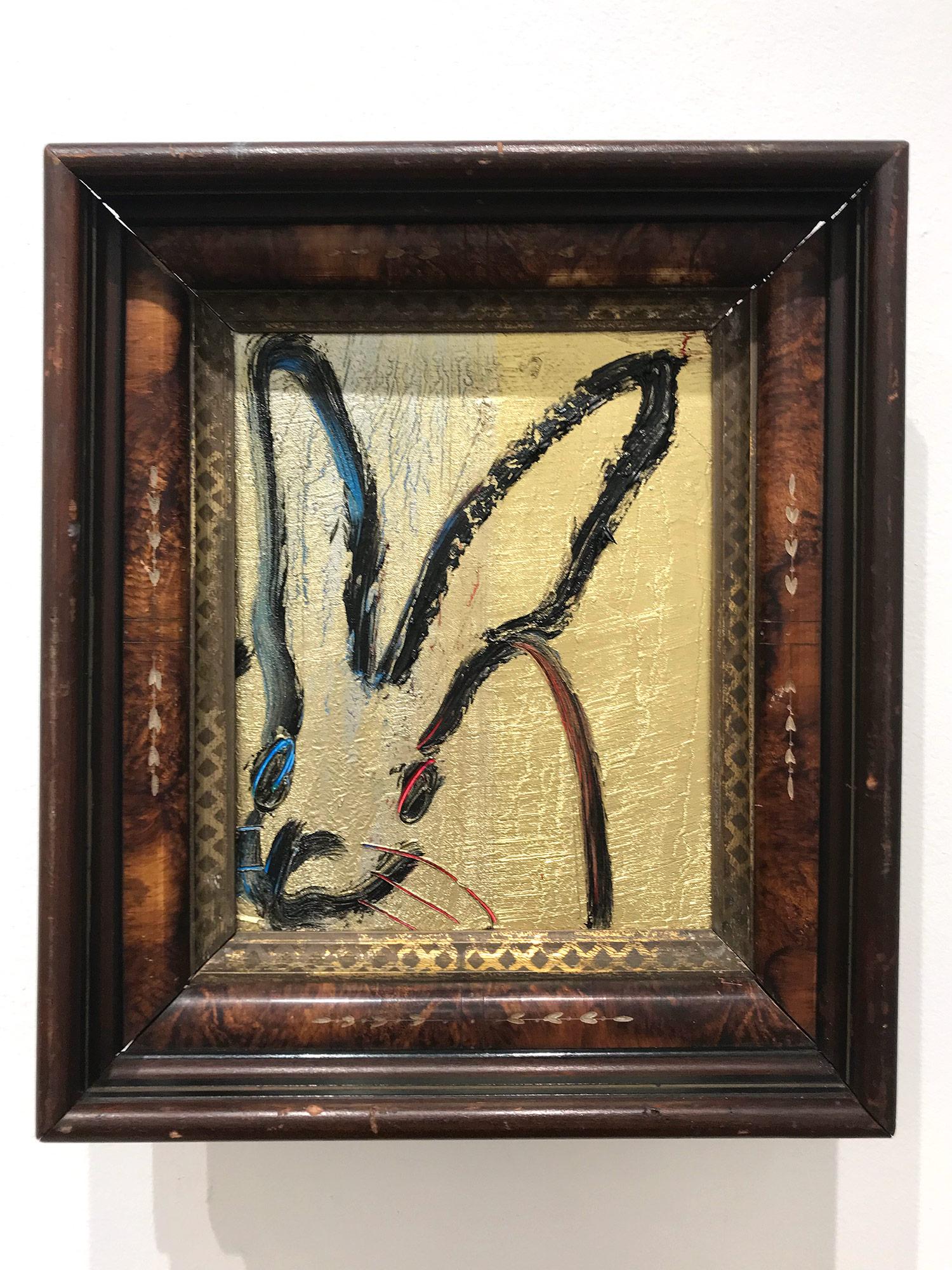 Untitled (Bunny on Gold, Silver) 7