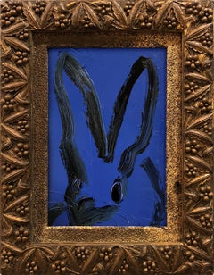 Untitled (Bunny on Mid Night Blue)