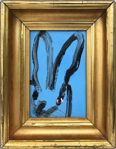 Untitled (Bunny on Mid Royal Blue)