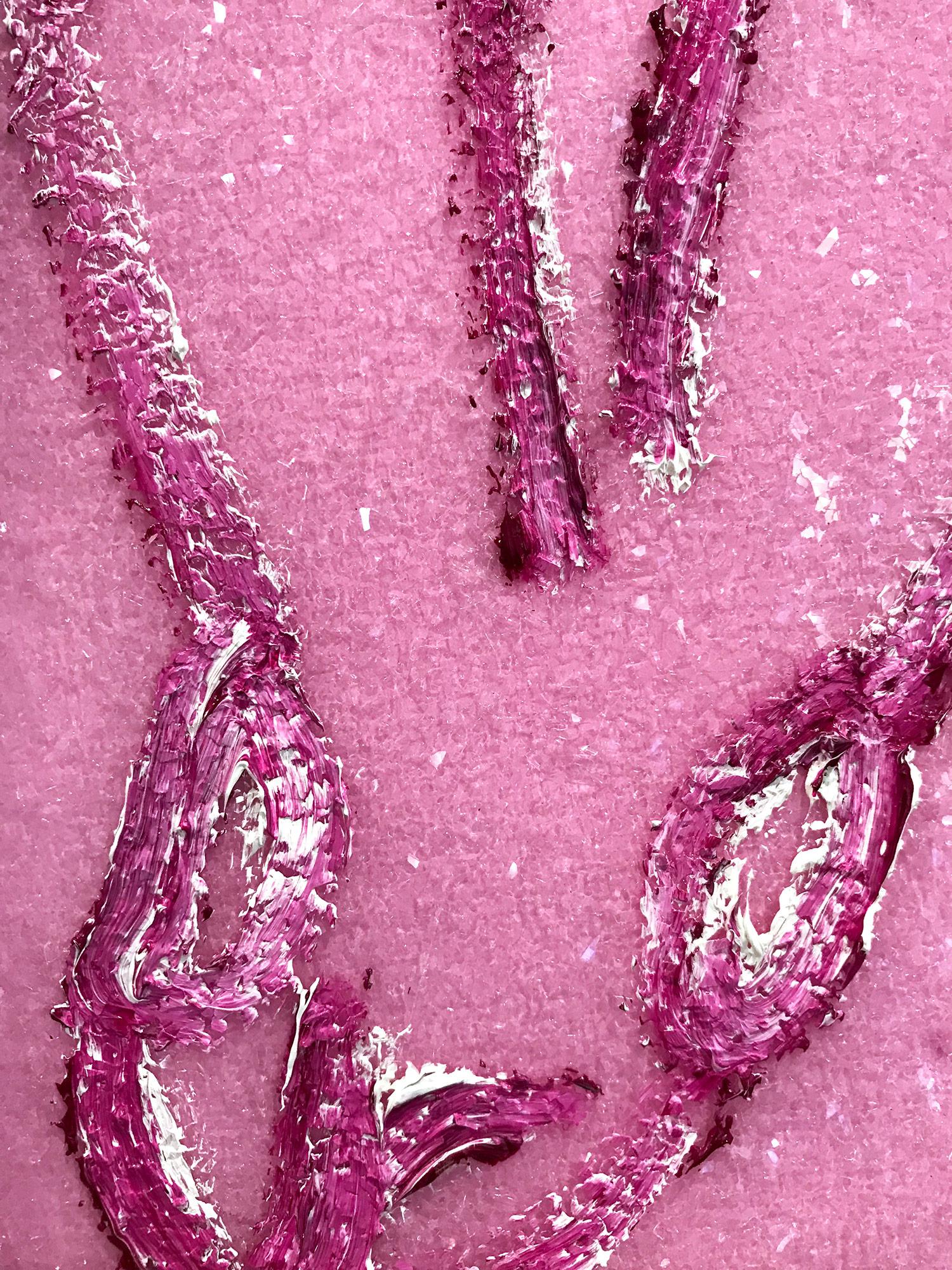 Untitled (Bunny on Pink Diamond Dust) 8
