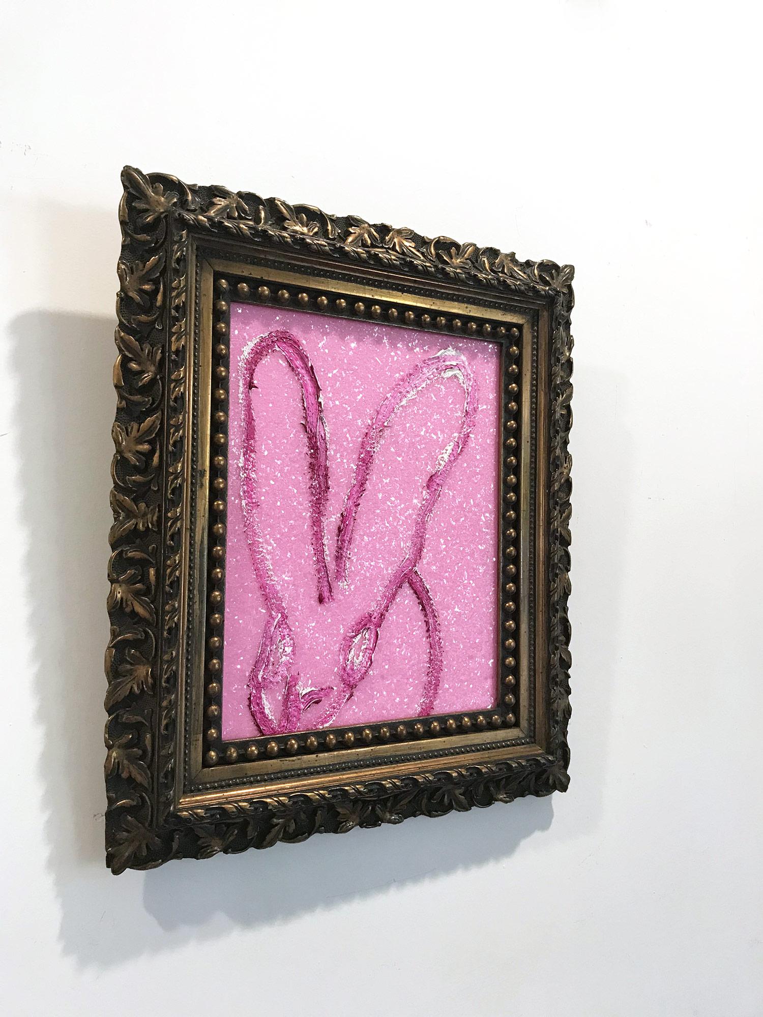 Untitled (Bunny on Pink Diamond Dust) 2