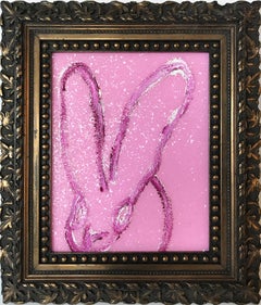 Untitled (Bunny on Pink Diamond Dust)