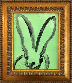 Untitled (Bunny on Pistachio Green)