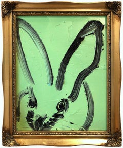 Untitled (Bunny on Pistachio Green)