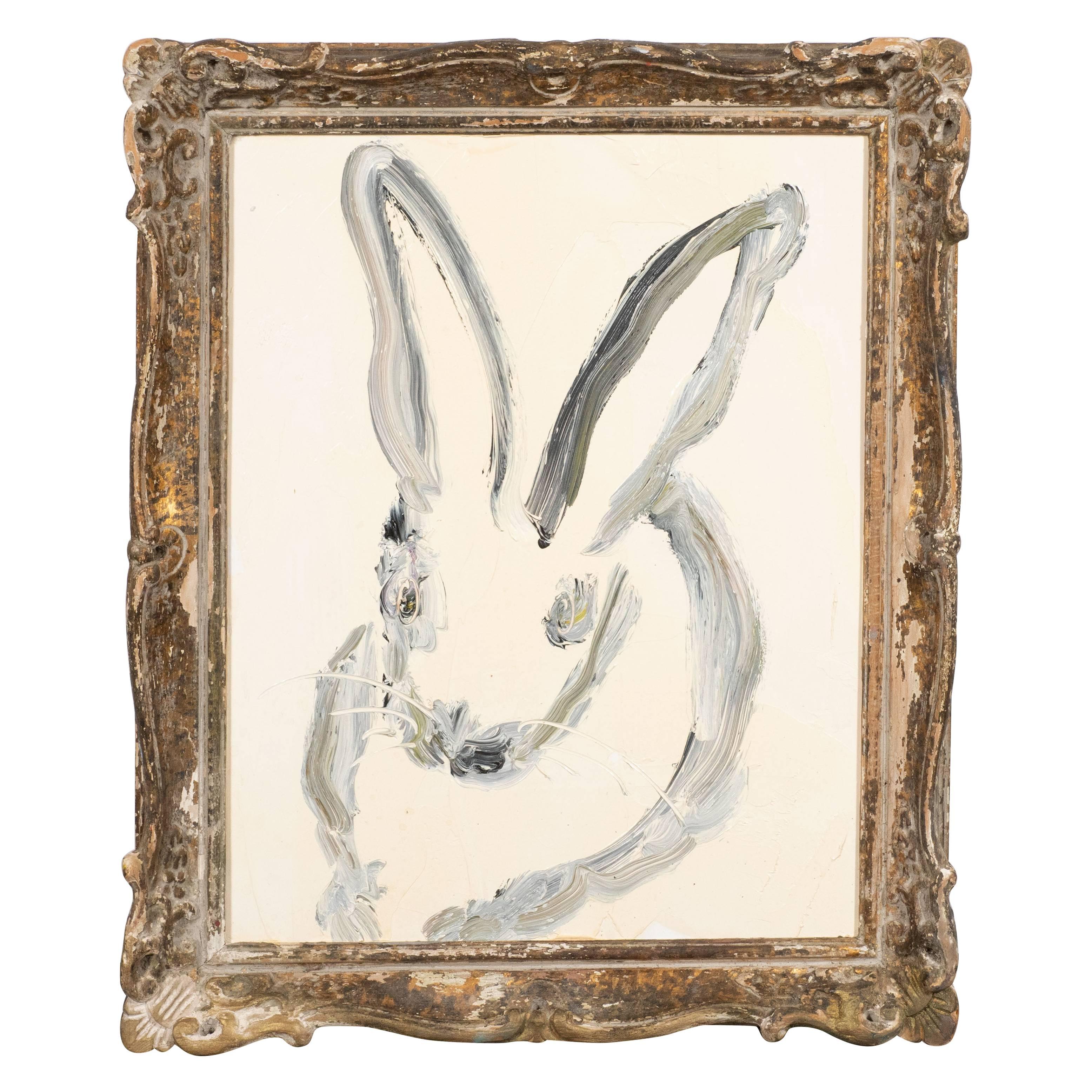 Hunt Slonem Animal Painting - Untitled (Bunny Painting 0007)