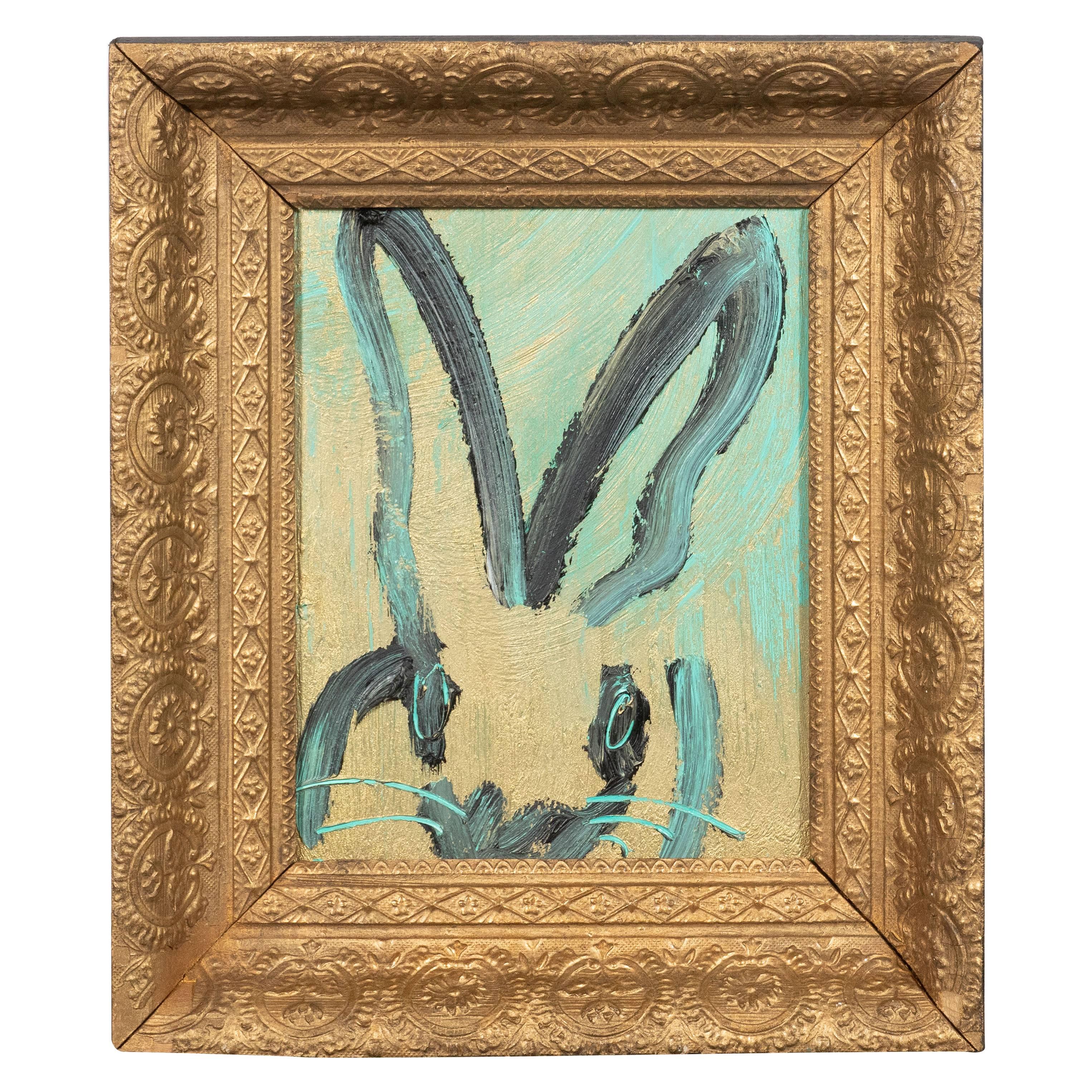 Hunt Slonem Figurative Painting - Untitled (Bunny Painting 0177)